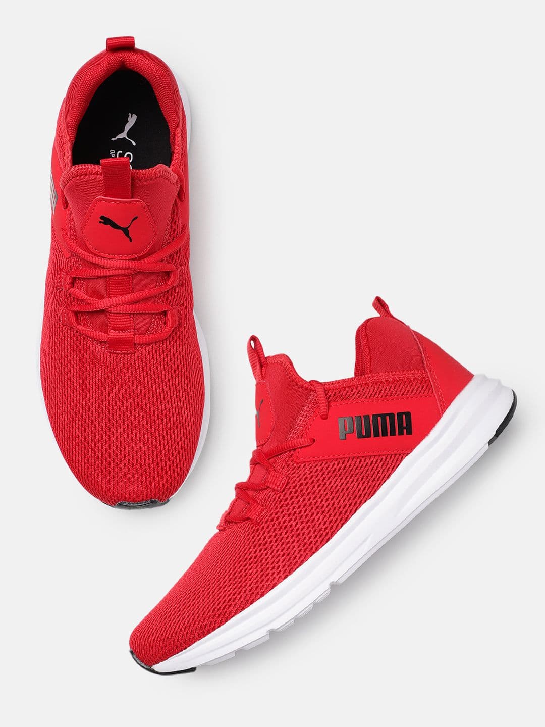 Puma Men Enzo Leam Textile Running Shoes - view 1