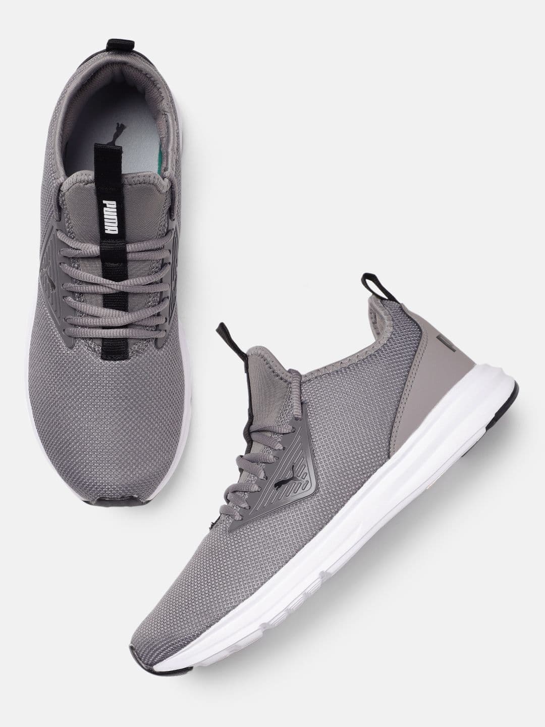 Puma Men Enzo Magnus Textile Running Shoes - view 1