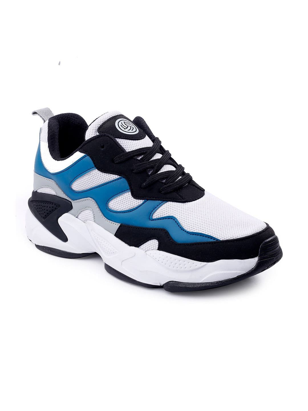 bacca bucci Men Blue Mesh Non-Marking Training or Gym Shoes - view 1