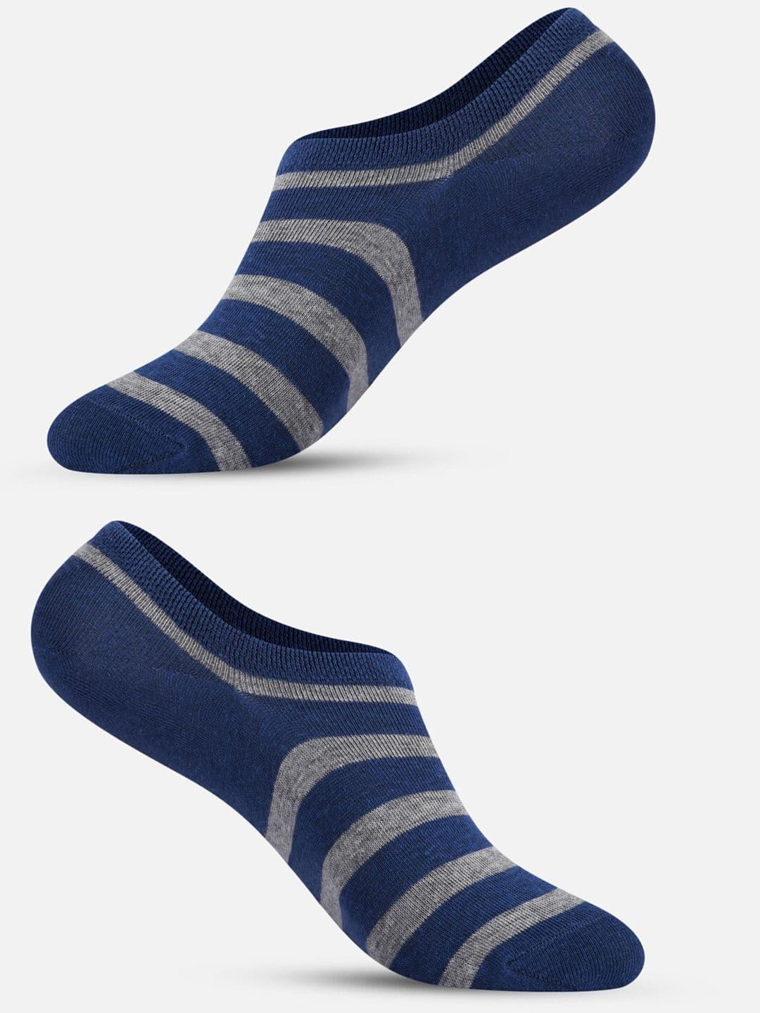 TOFFCRAFT Men Striped Cotton Ankle-Length Socks - view 1