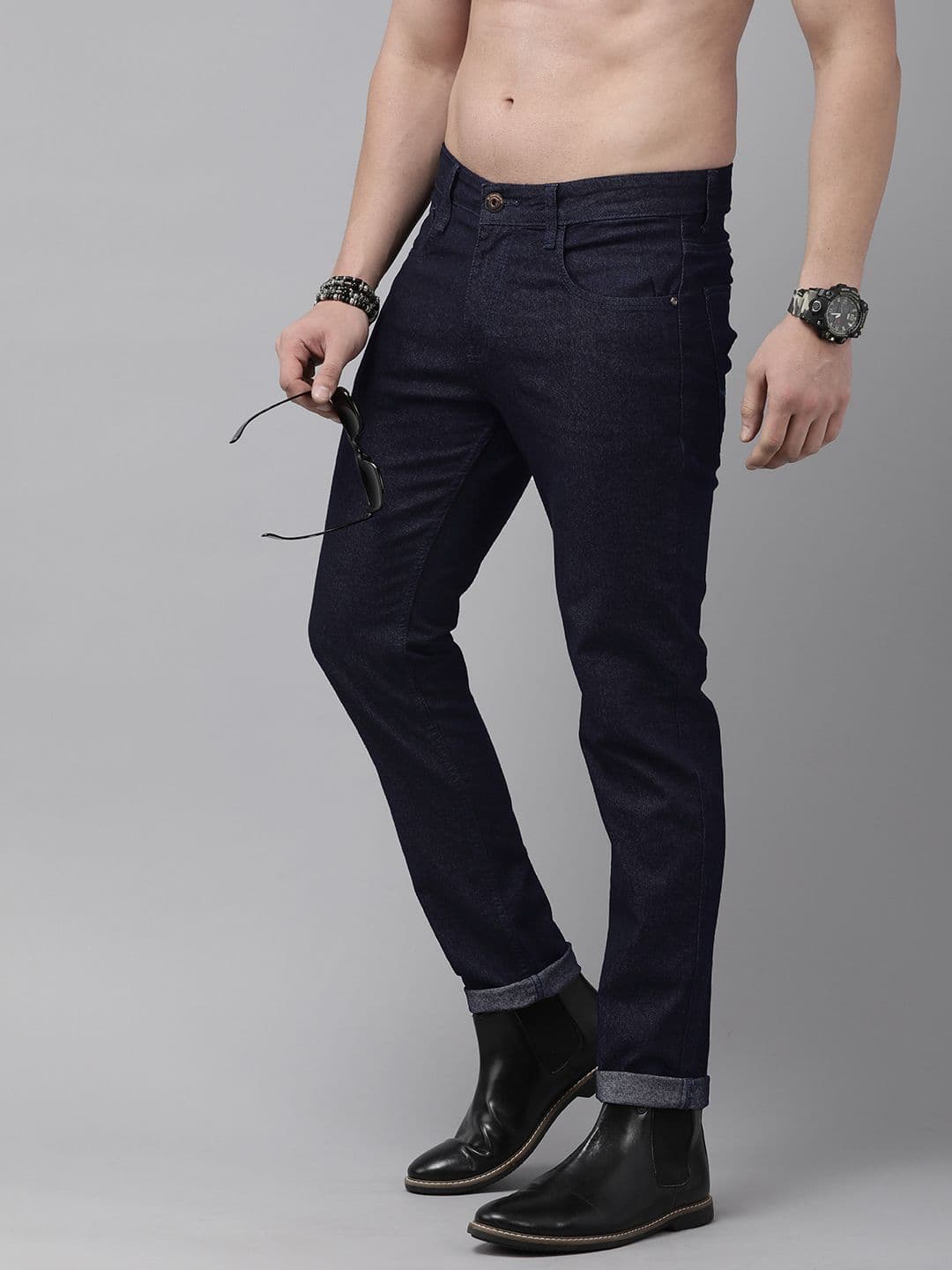 The Roadster Lifestyle Co. Men Slim Fit Stretchable Jeans - view 1