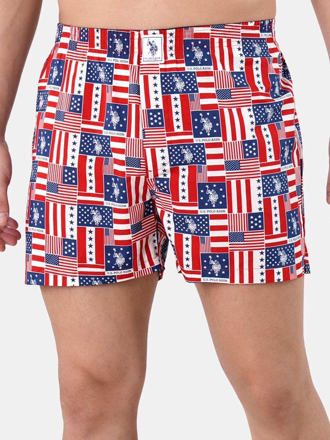 U.S. Polo Assn. Men Printed Pure Cotton Breathable Boxers - view 1