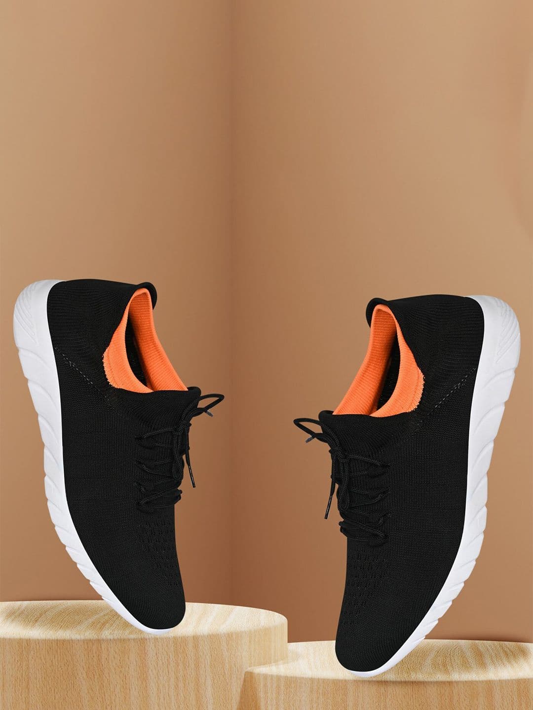 TPENT Men Anti Odour Mesh Non-Marking Running Shoes - view 1