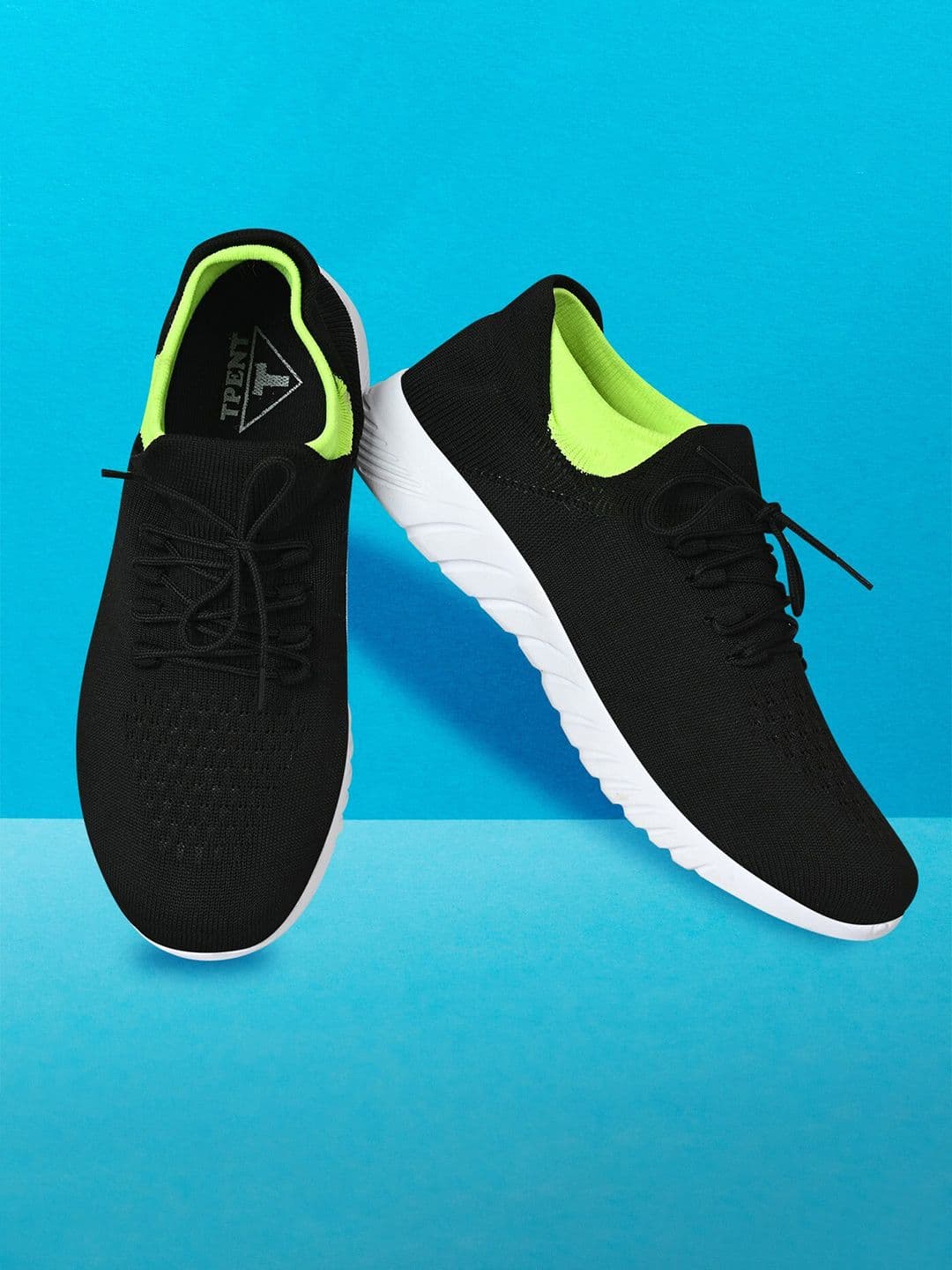 TPENT Men Anti Odour Mesh Non-Marking Running Shoes - view 1