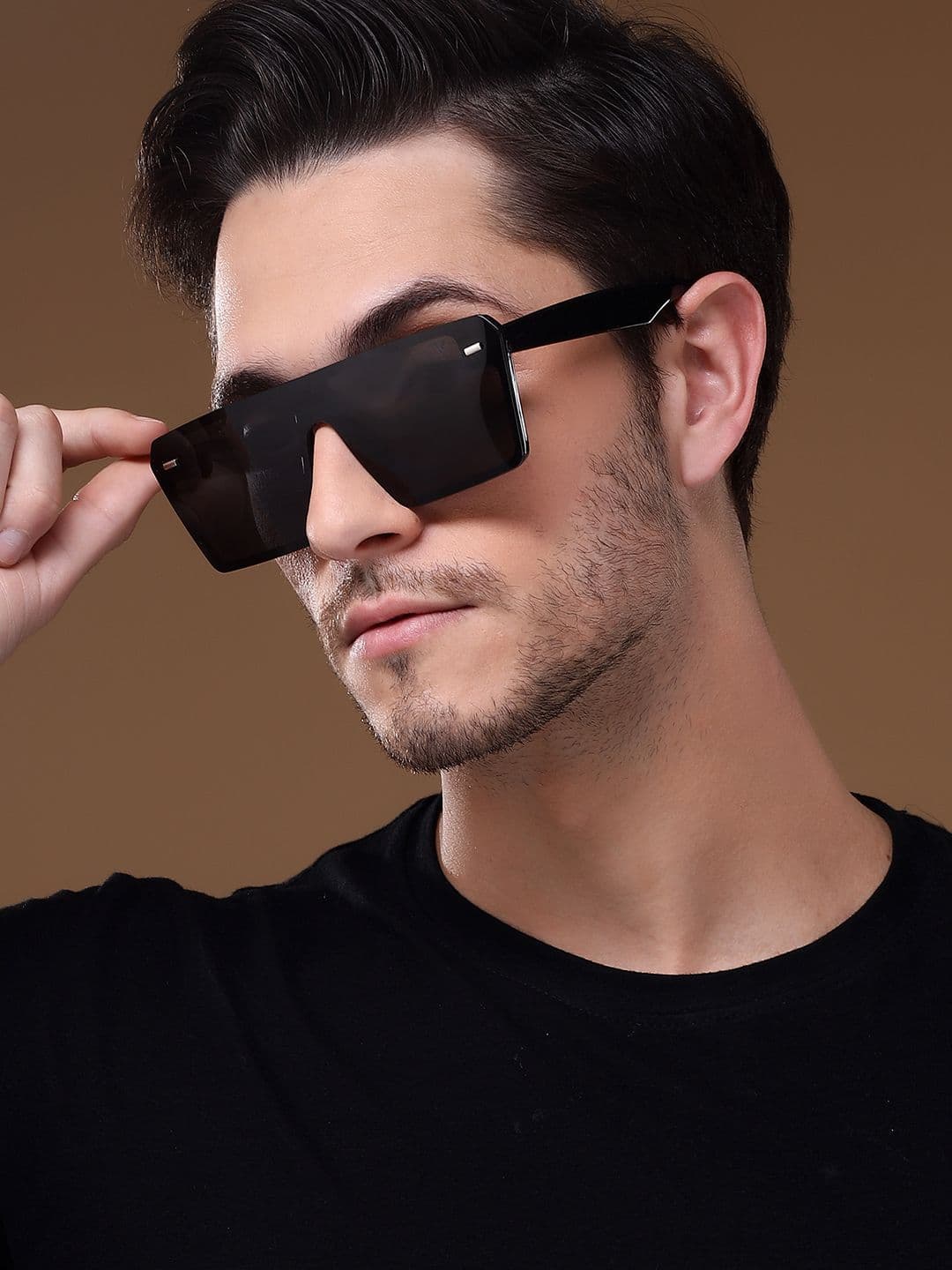 Voyage Polarised And UV Protected Lens Full Rim Wayfarer Sunglasses 1301MG3970Z - view 1