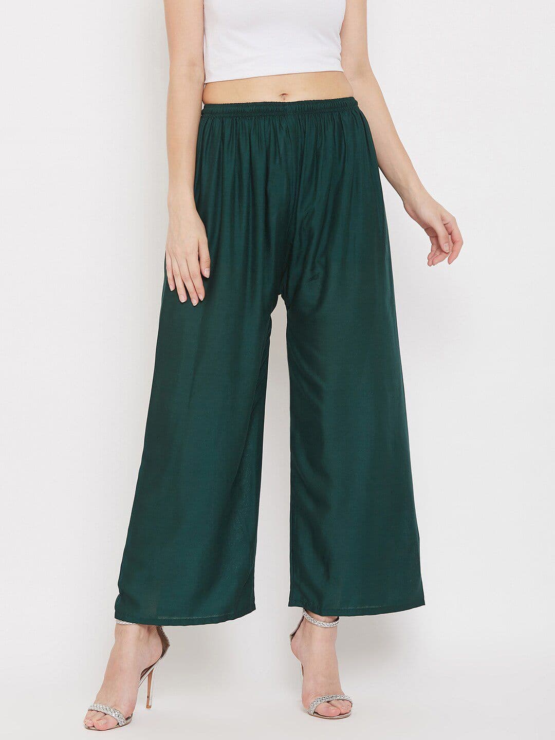 Clora Creation Women Straight Fit Palazzos - view 1