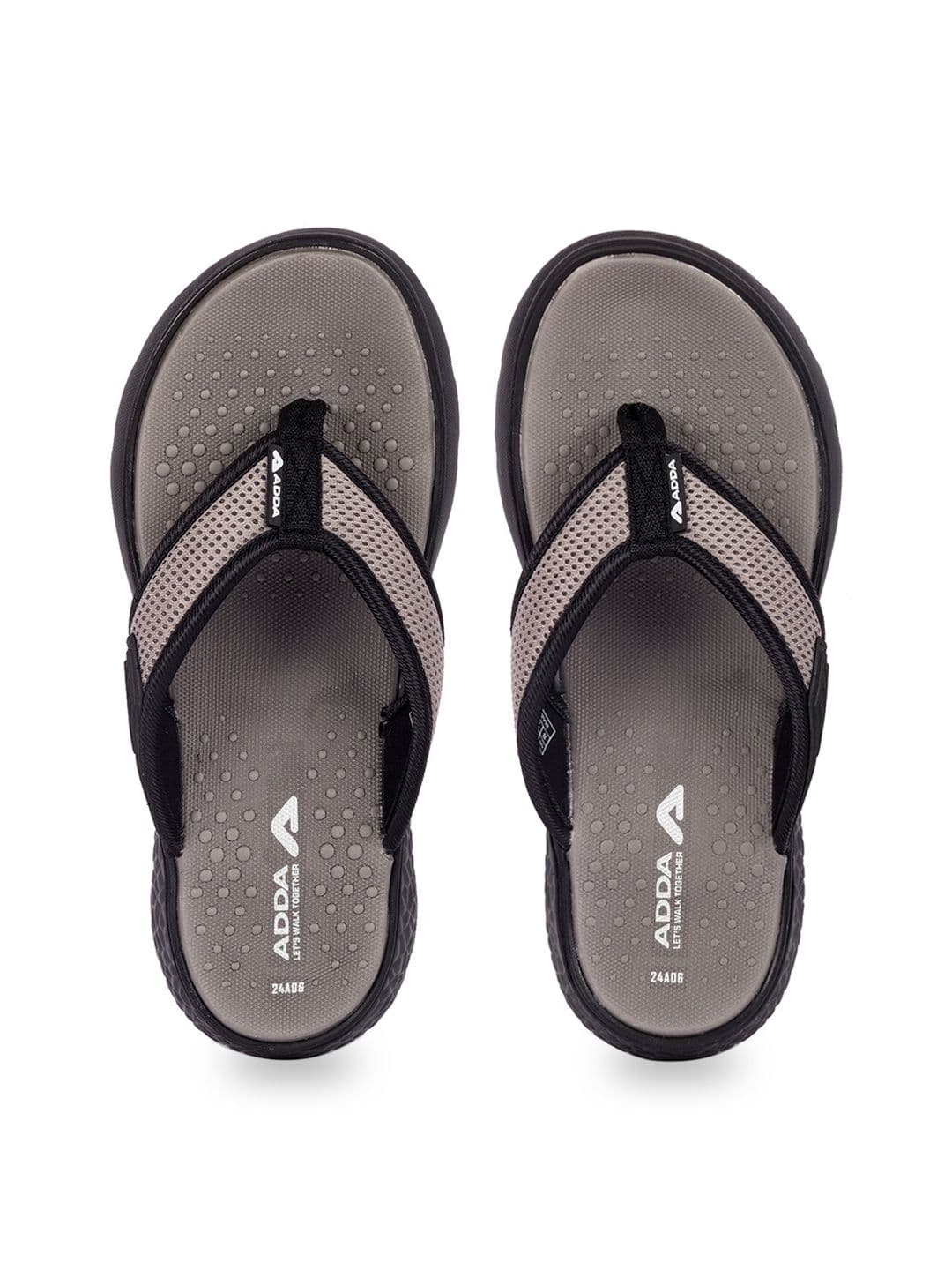 Adda Men T-Straps Rubber Thong Flip-Flops - view 1