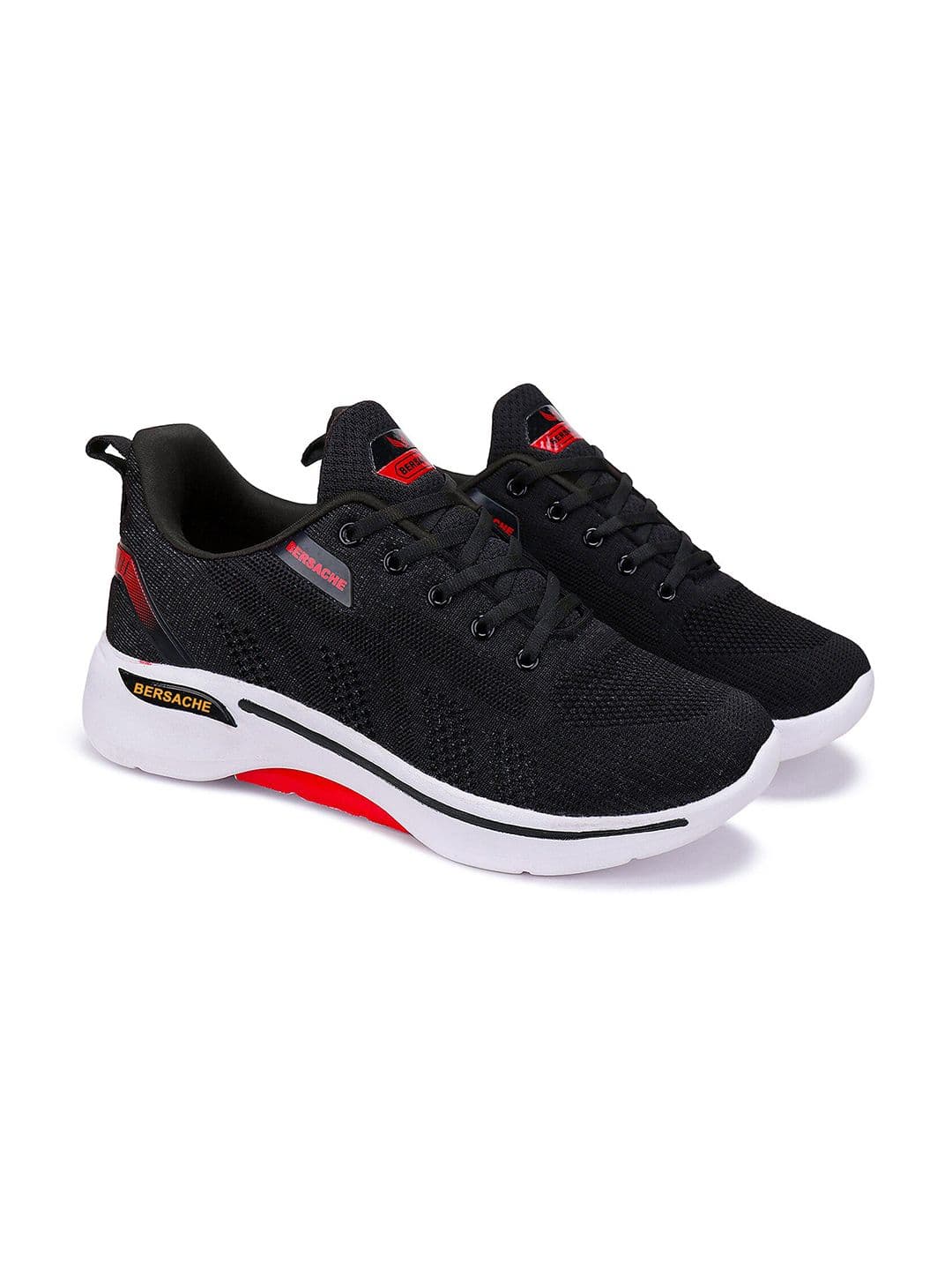 BERSACHE Men Lightweight Canvas Non-Marking Running Shoes - view 1