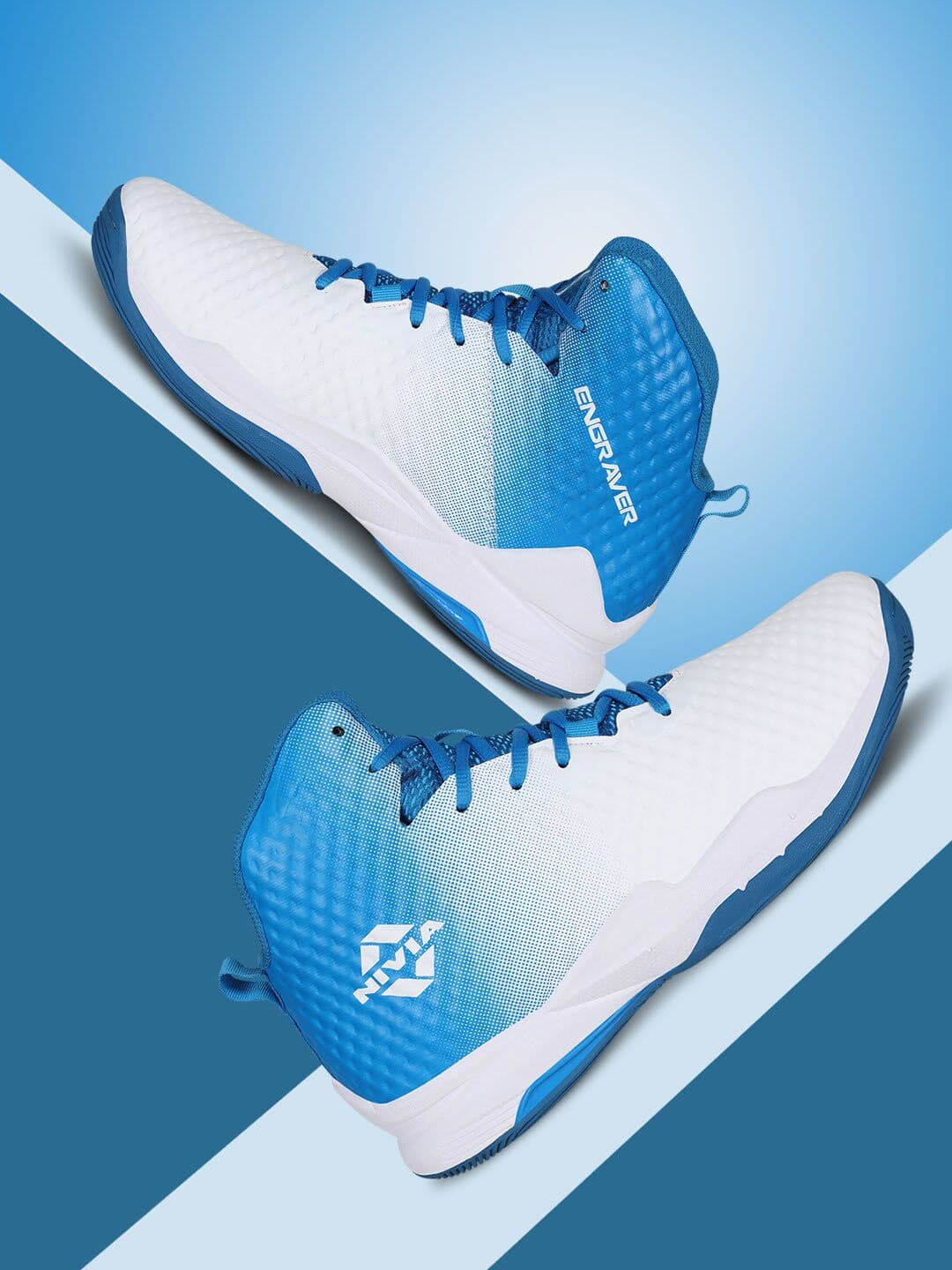 Nivia Men Engraver Basketball Shoes - view 1