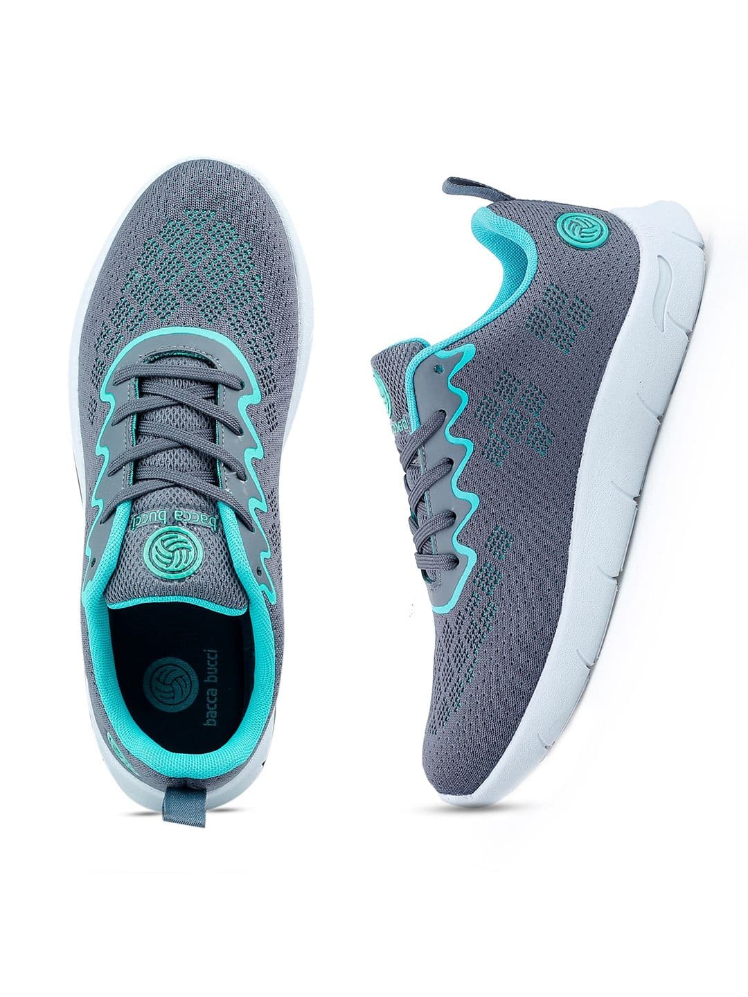 bacca bucci Women Mesh Ortholite Insole Non-Marking Training or Gym Running Shoes - view 1