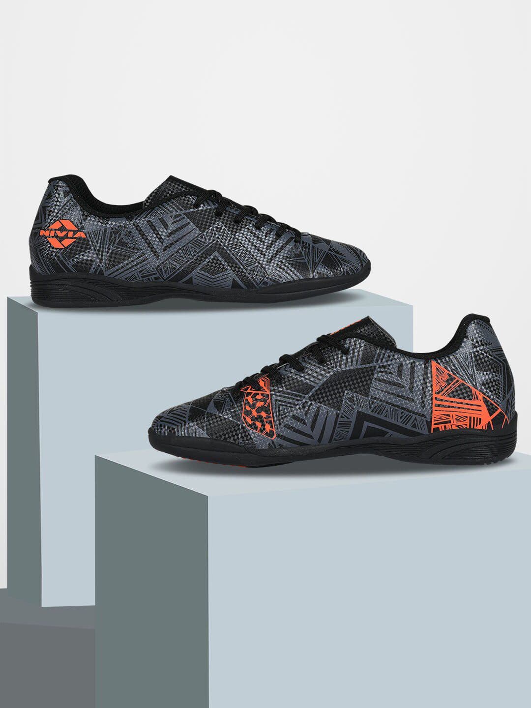 NIVIA Force Men's Futsal Football Shoes with PU Synthetic Upper and Anti-Slip Rubber Sole - view 1