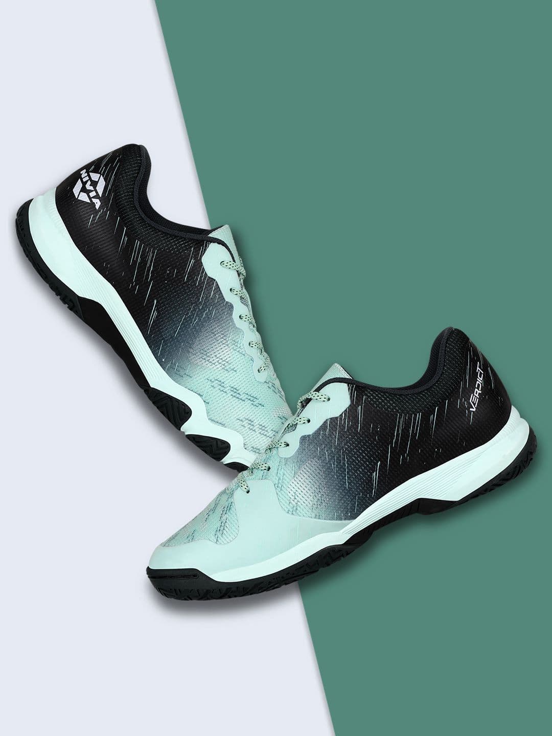 NIVIA Men AERO BLUE Verdict Badminton Shoes - view 1