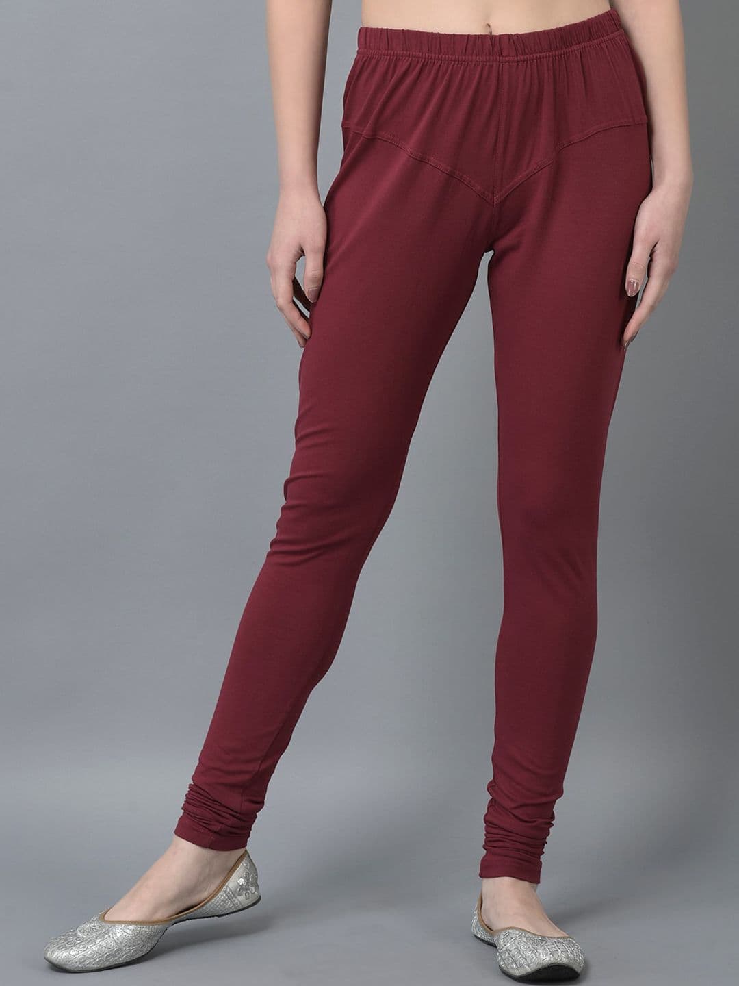 Dollar Missy Women Cotton Super Soft Full Length Churidar Leggings - view 1