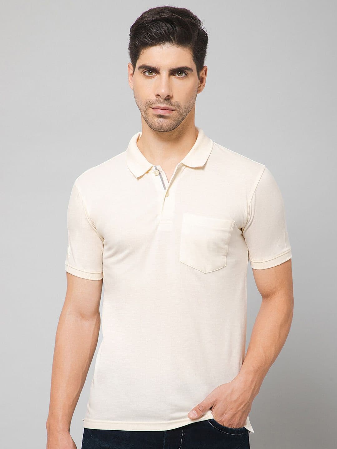 Cantabil Polo Collar Short Sleeves T-shirt - view 1