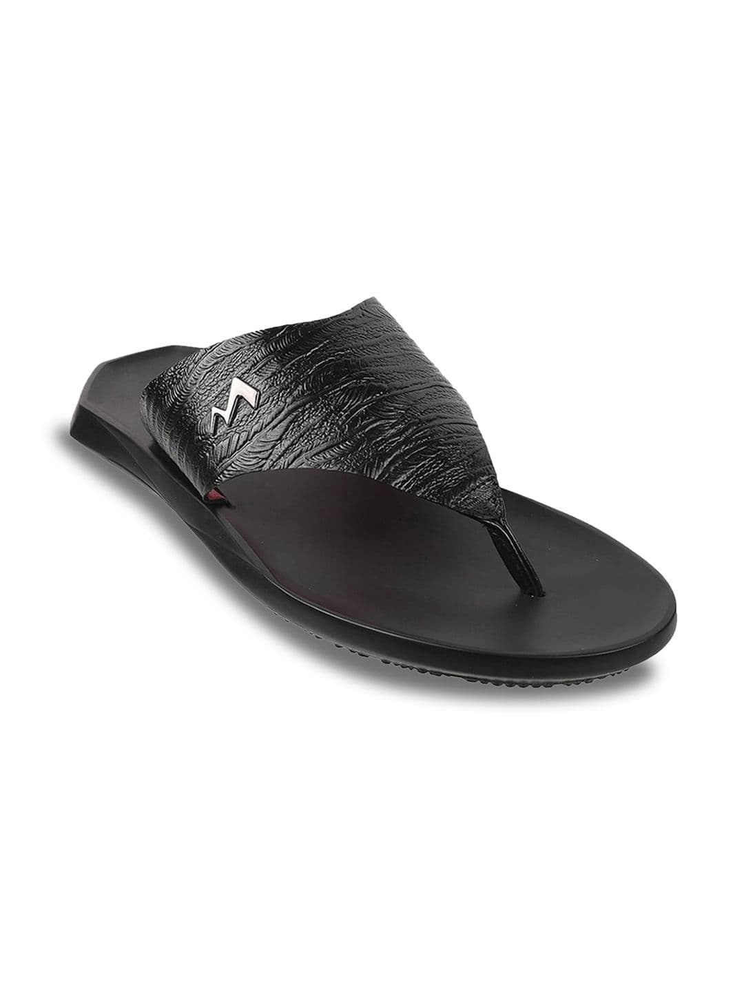 Metro Men Textured Leather Comfort Sandals - view 1