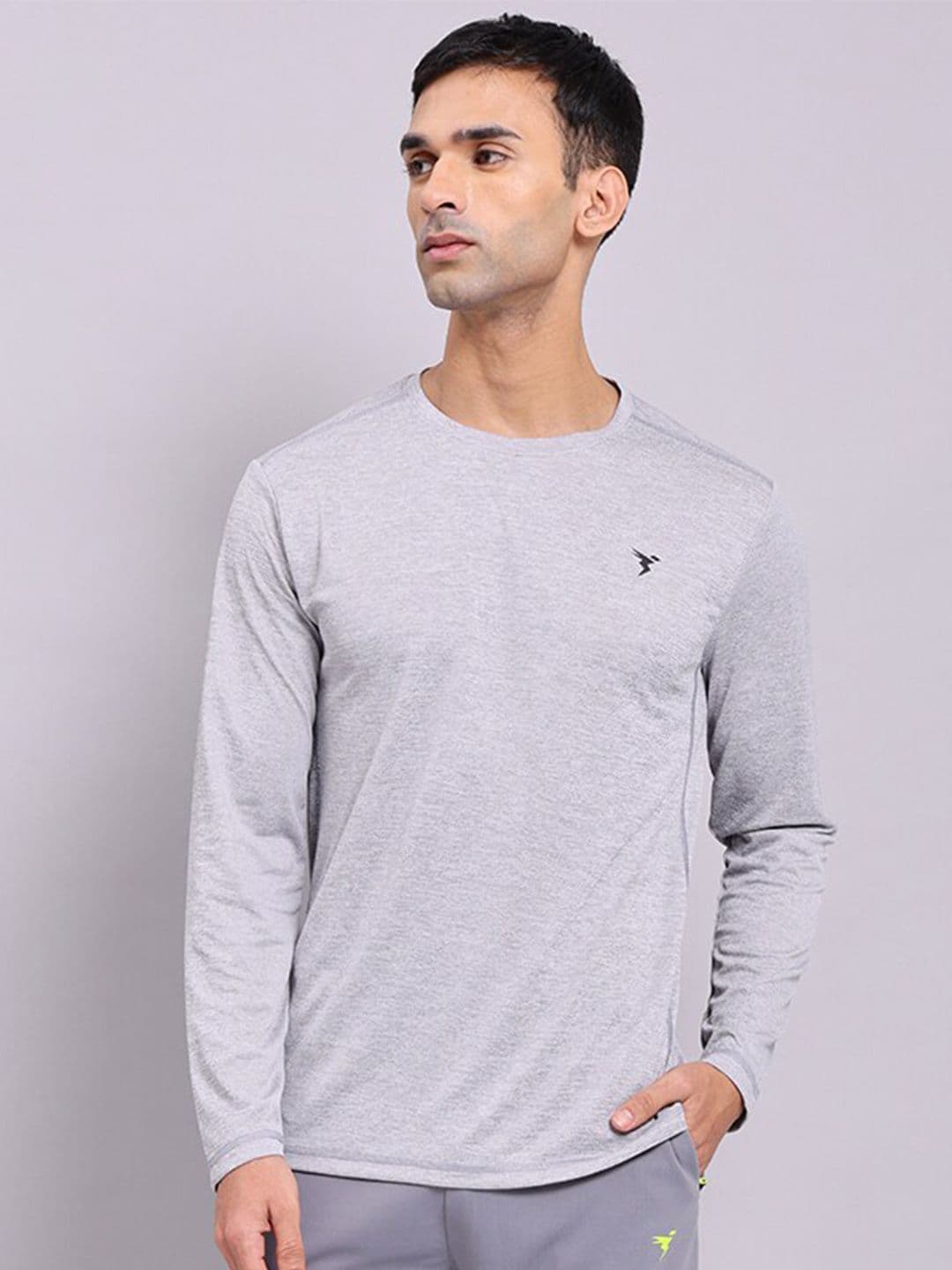 Technosport Men Round Neck Antimicrobial Slim Fit T-shirt - view 1