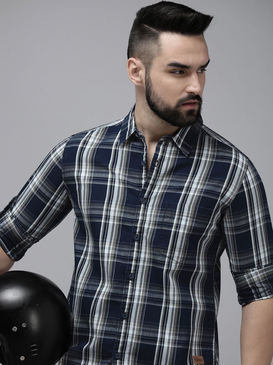 Roadster Men Classic Tartan Checked Casual Shirt - view 1
