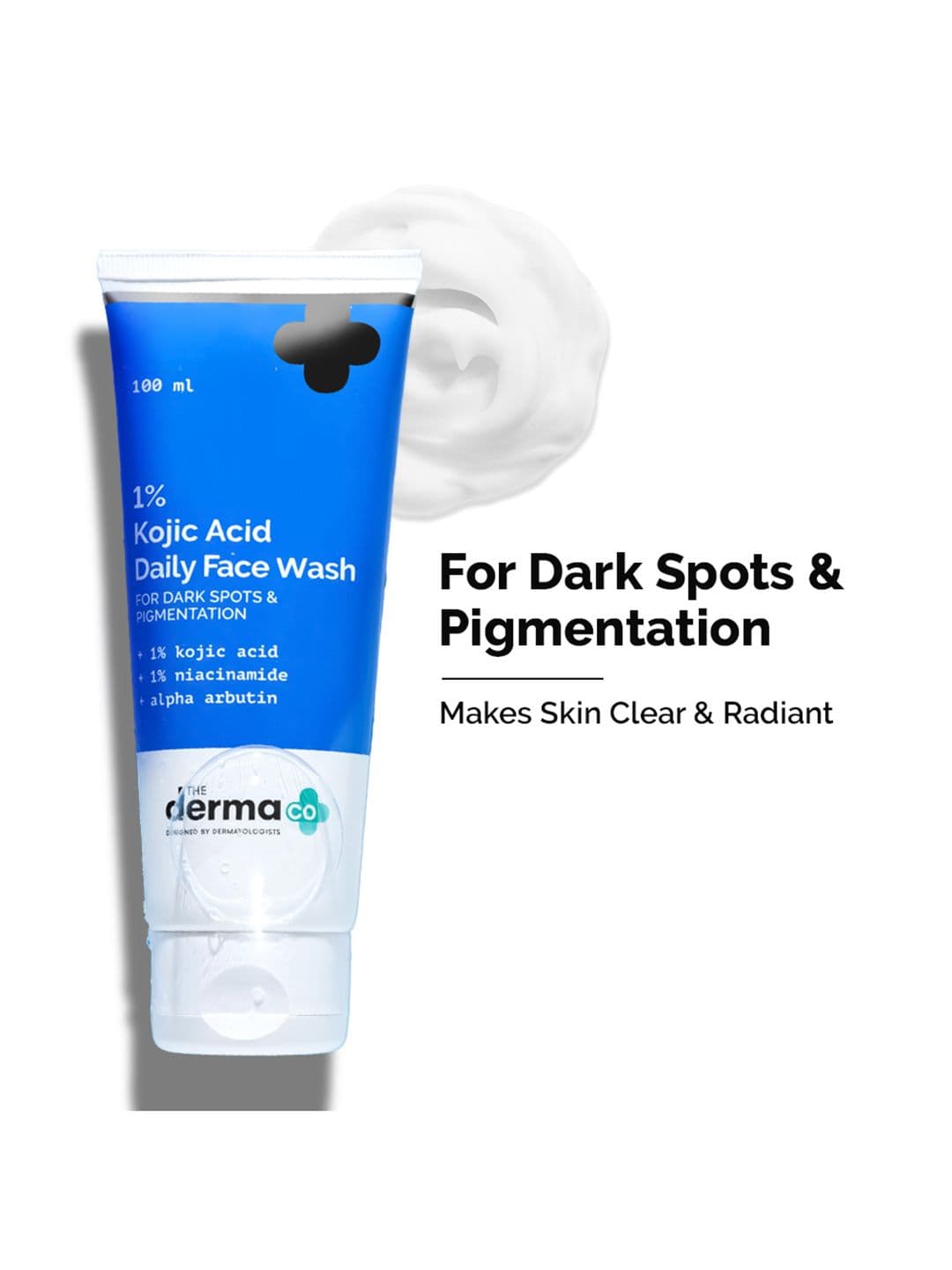 The Derma co. 1%Kojic Acid Face Wash - Reduces Dark Spots Pigmentation & Blemishes 100 ml - view 1