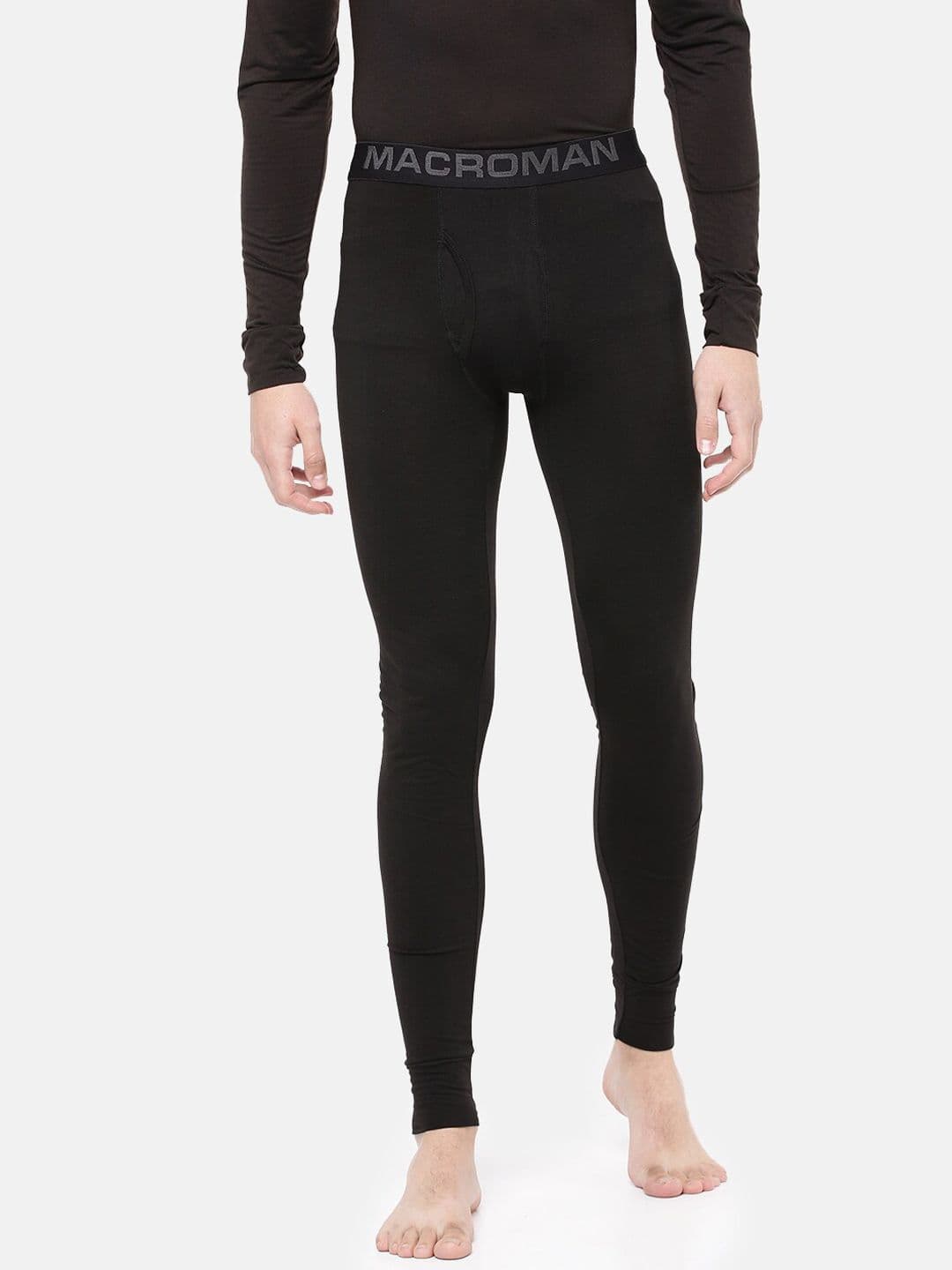 Macroman M-Series Men Mid-Rise Moisture Wicking Thermal Bottoms - view 1