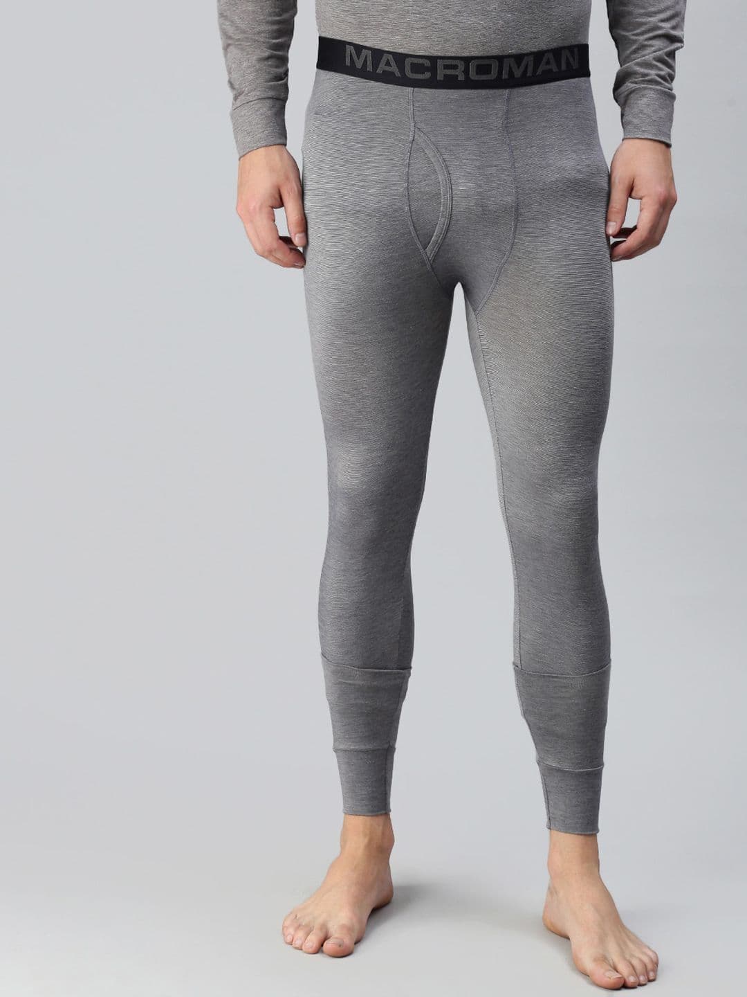 Macroman M-Series Men Mid-Rise Moisture Wicking Thermal Bottoms - view 1