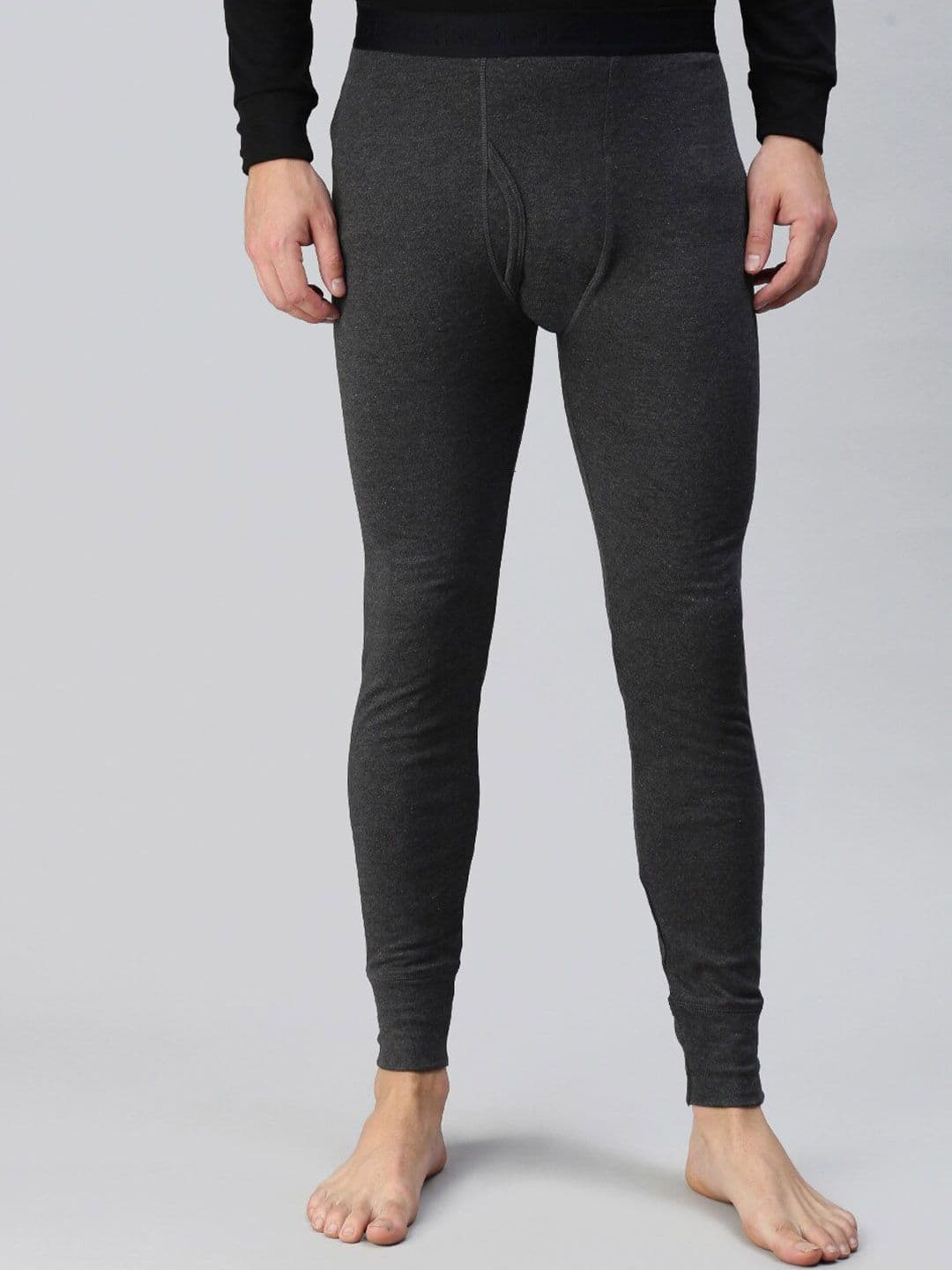 Macroman M-Series Men Mid-Rise Ultra Soft Thermal Bottoms - view 1