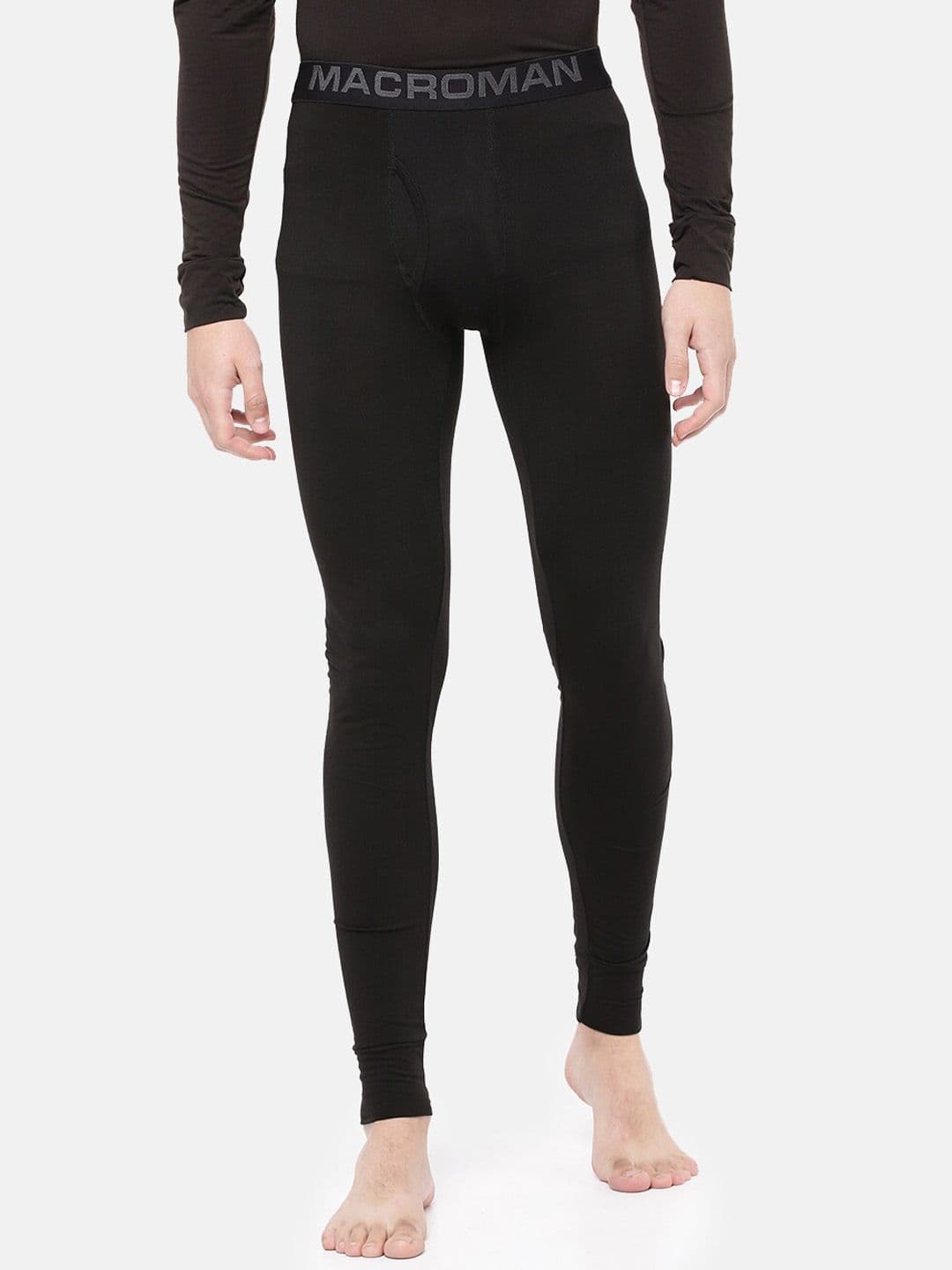 Macroman M-Series Men Mid-Rise Moisture Wicking Thermal Bottoms - view 1