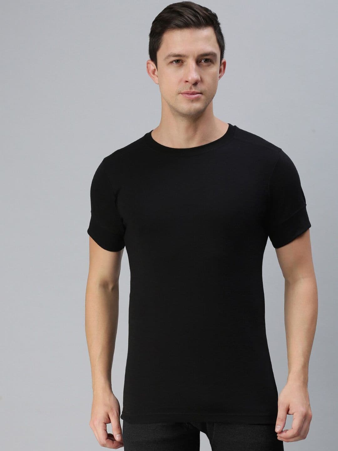 Macroman M-Series Men Hotmax Half Sleeves Ultra Soft Thermal Tops - view 1