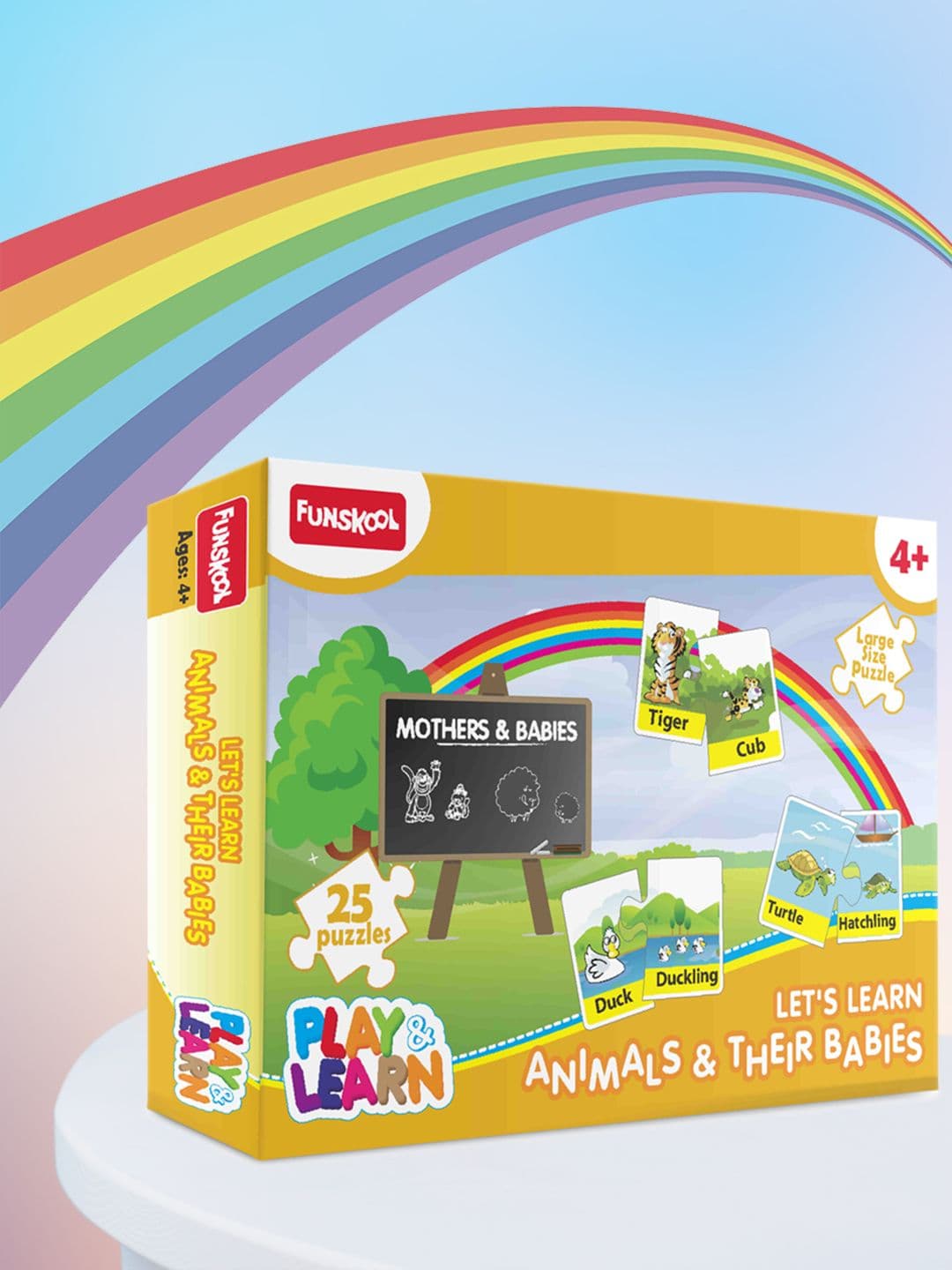 Funskool Animals & Their Babies Puzzle - view 1