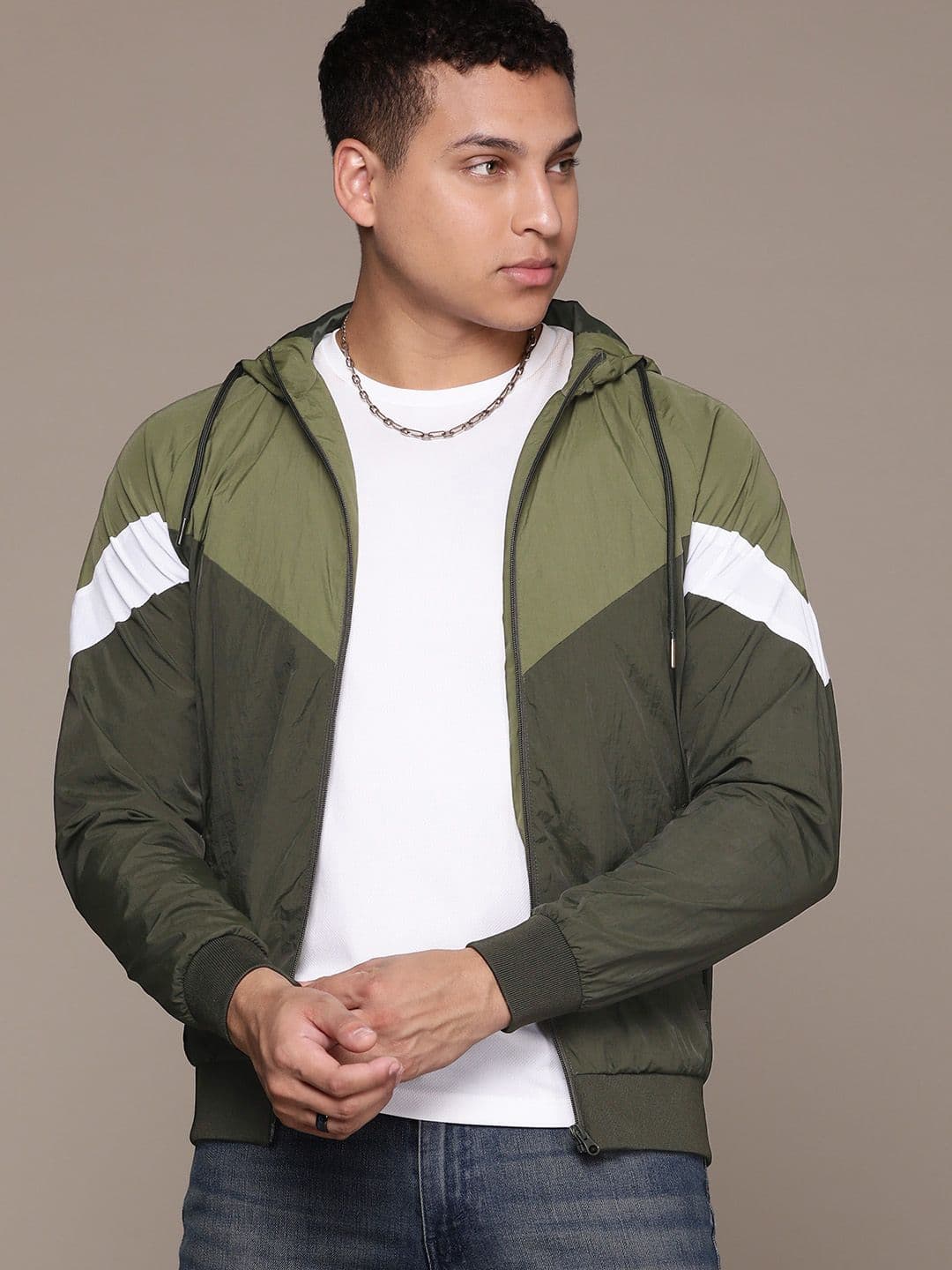 The Roadster Lifestyle Co. Colourblocked Tailored Jacket - view 1