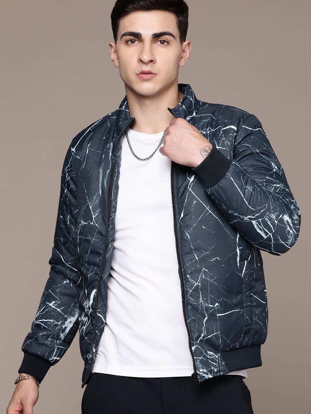 The Roadster Lifestyle Co. Printed Bomber Jacket - view 1