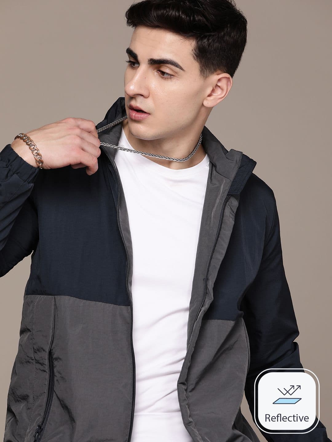 The Roadster Lifestyle Co. Colourblocked Tailored Jacket - view 1