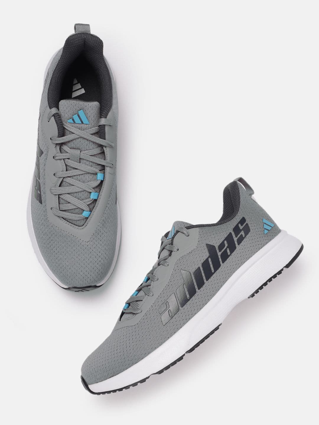 ADIDAS Men Woven Design Glint Run Shoes - view 1