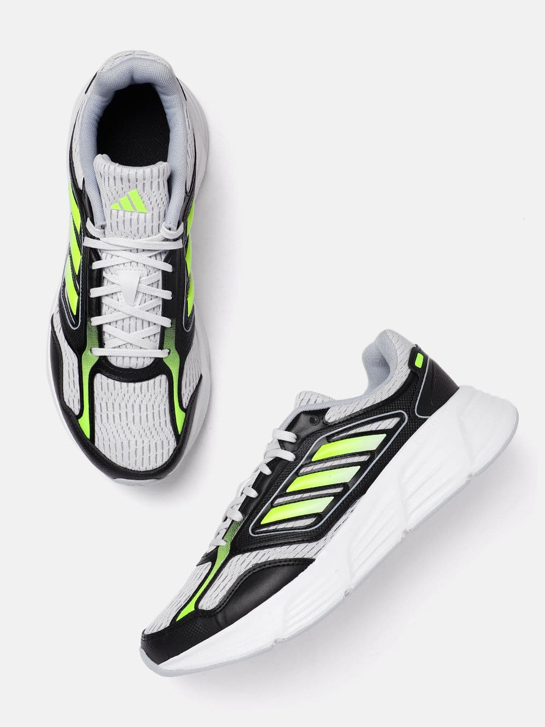 ADIDAS Men Galaxy Star Cloudfoam Cushioned Running Shoes - view 1