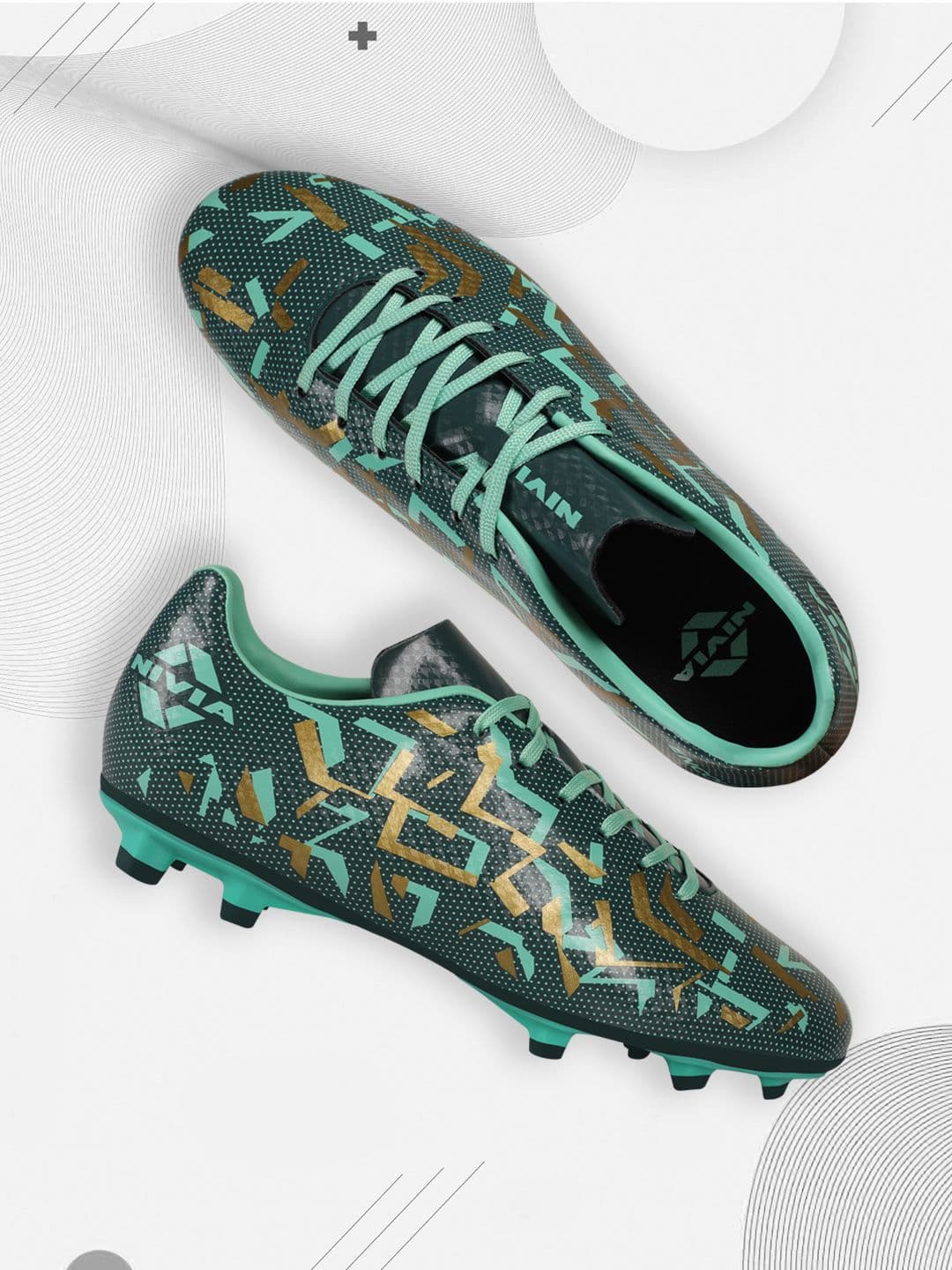 NIVIA Encounter 10.0 with Lightweight Football Shoes For Hard & Grassy Surfaces - view 1