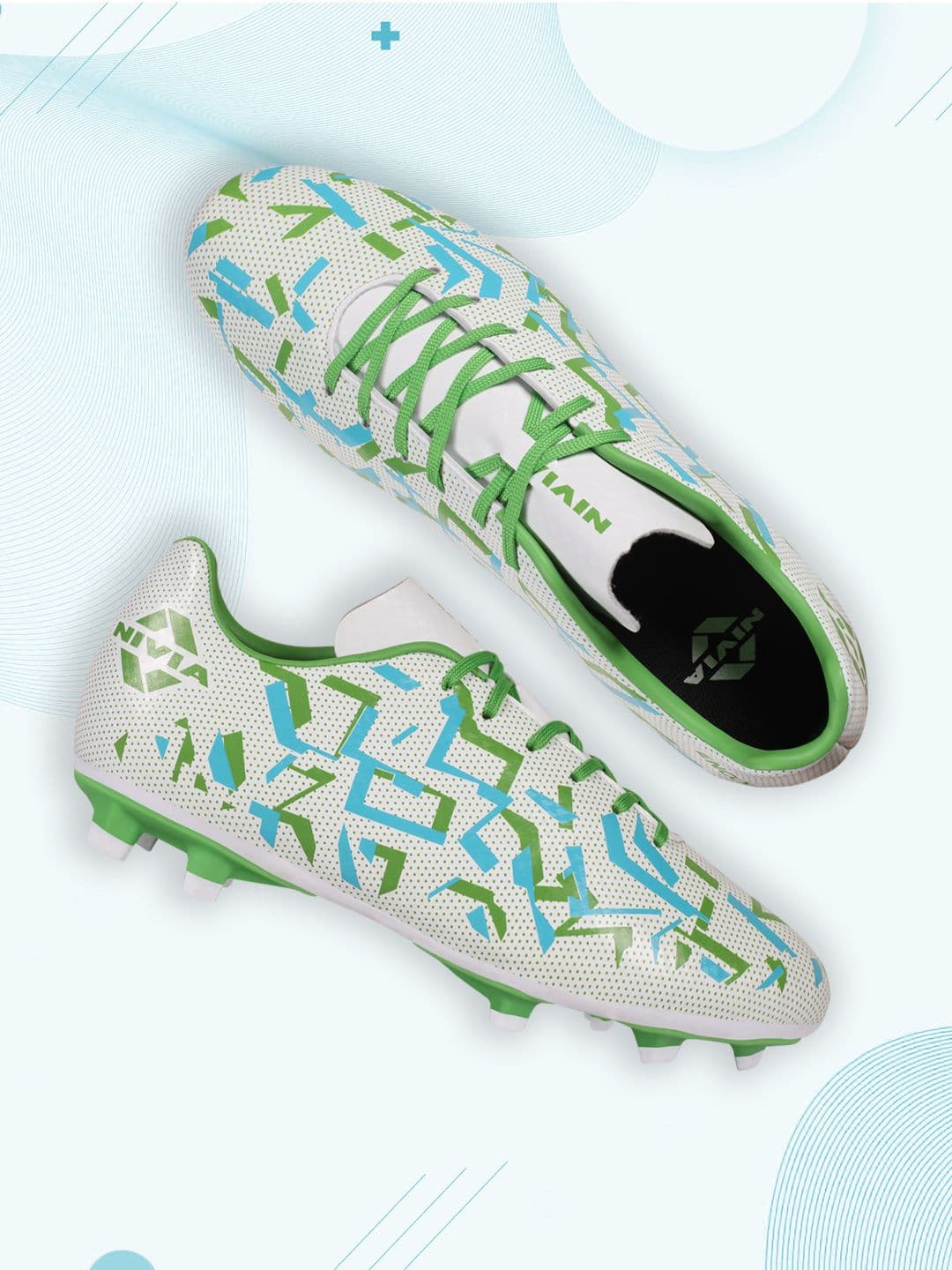 NIVIA Encounter 10.0 with Lightweight Football Shoes For Hard & Grassy Surfaces - view 1