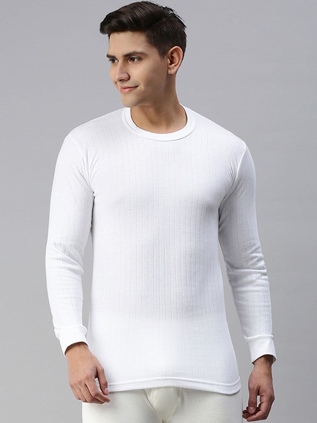 LUX PARKER Long Sleeves Sim-Fit Wool Thermal Top - view 1