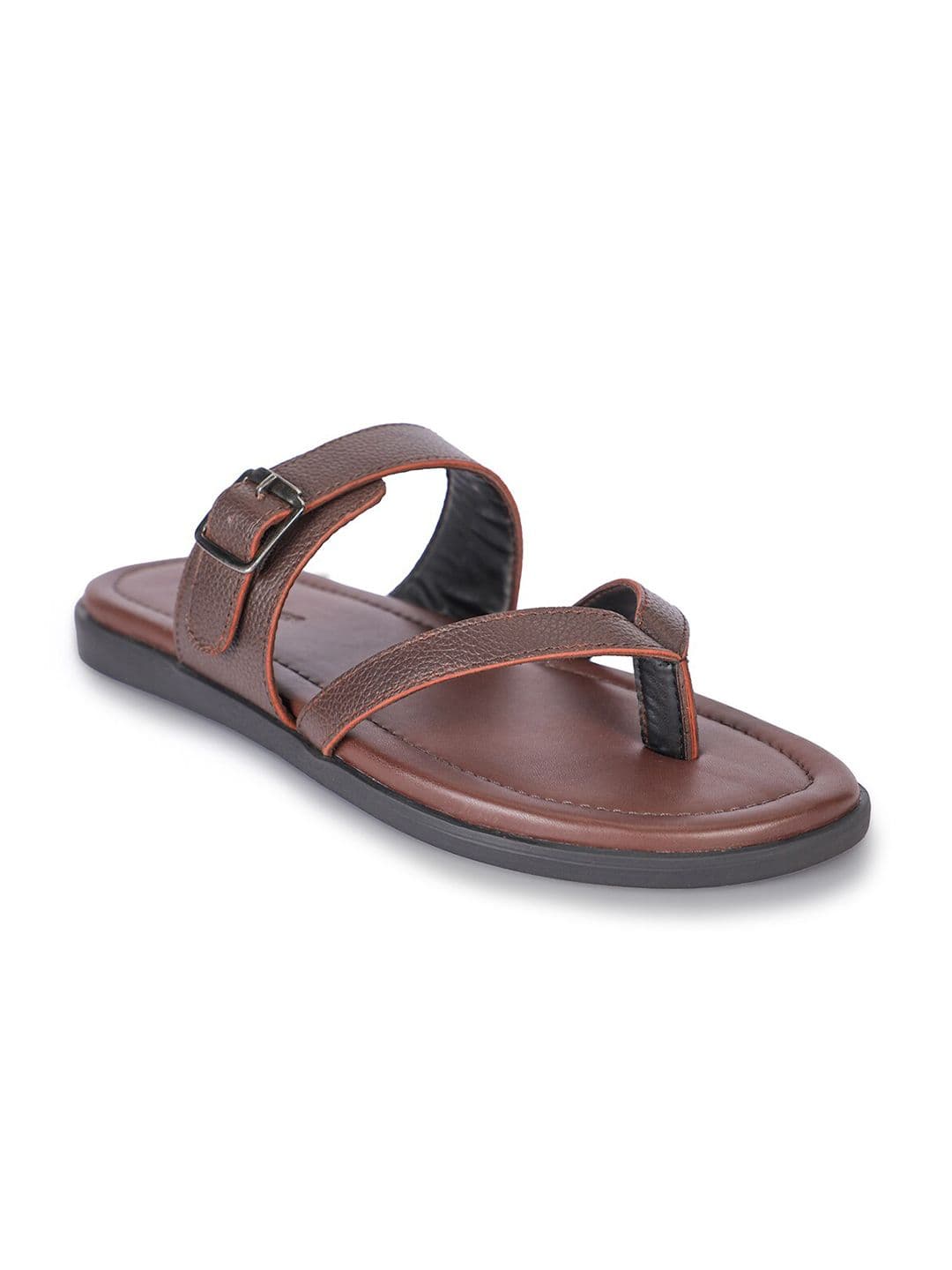 BEAVER Men Textured Leather Comfort Sandals - view 1