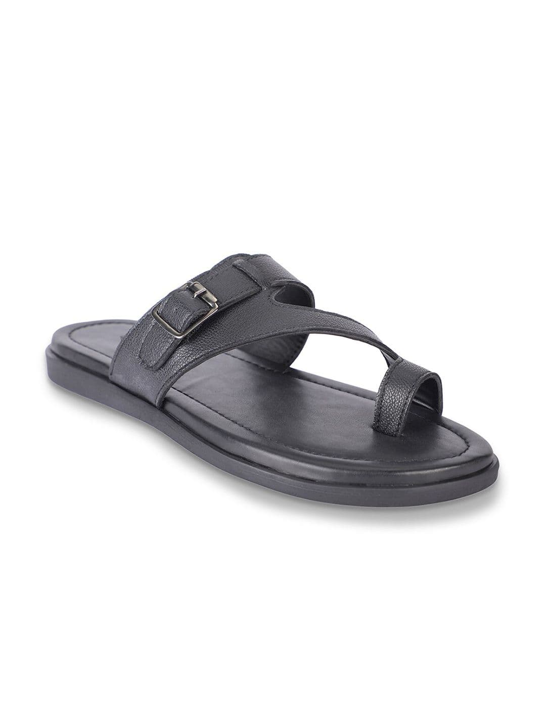 BEAVER Men Textured Leather Comfort Sandals - view 1