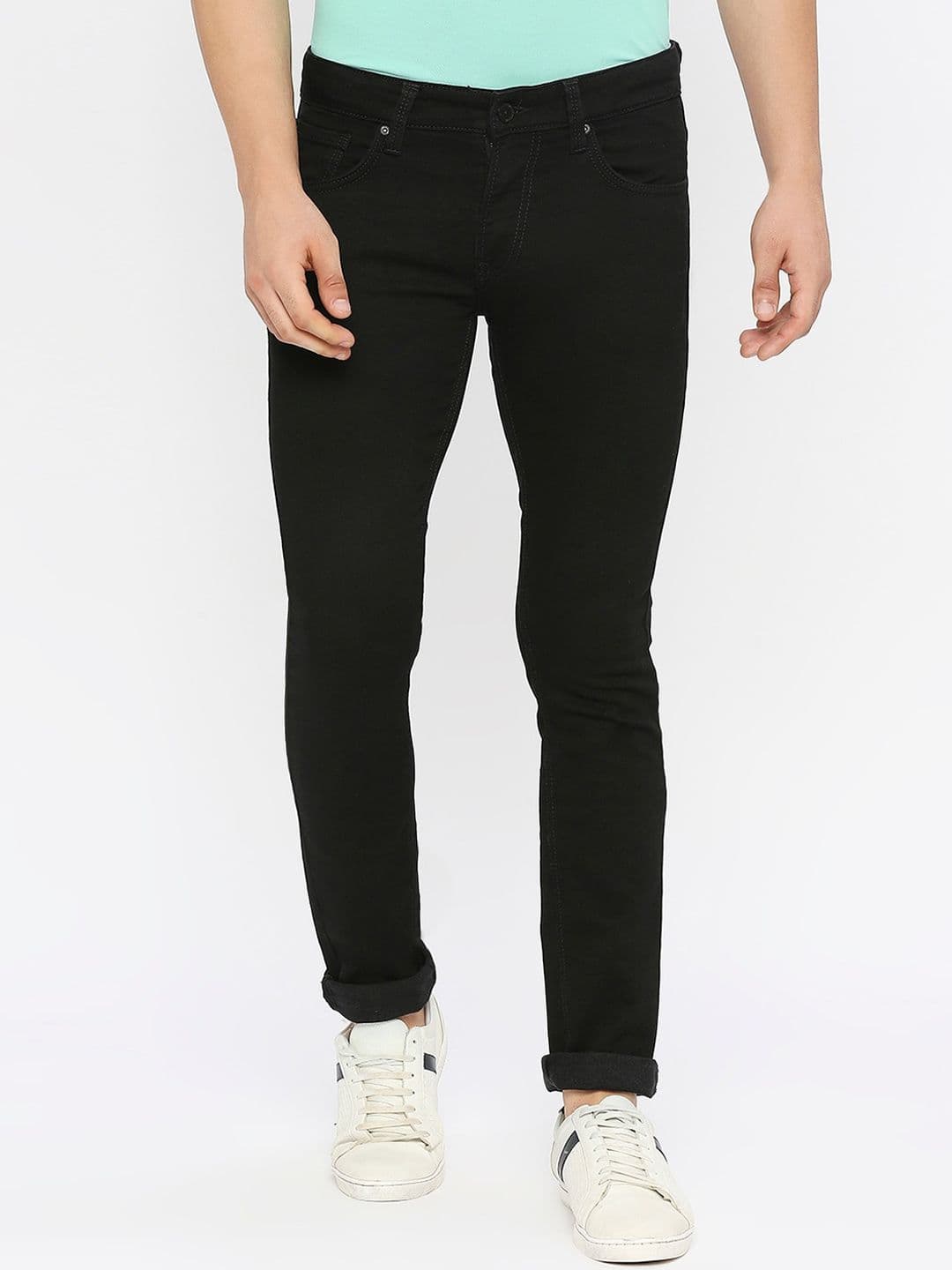 SPYKAR Men Low-Rise Clean Look Cotton Slim Fit Jeans - view 1