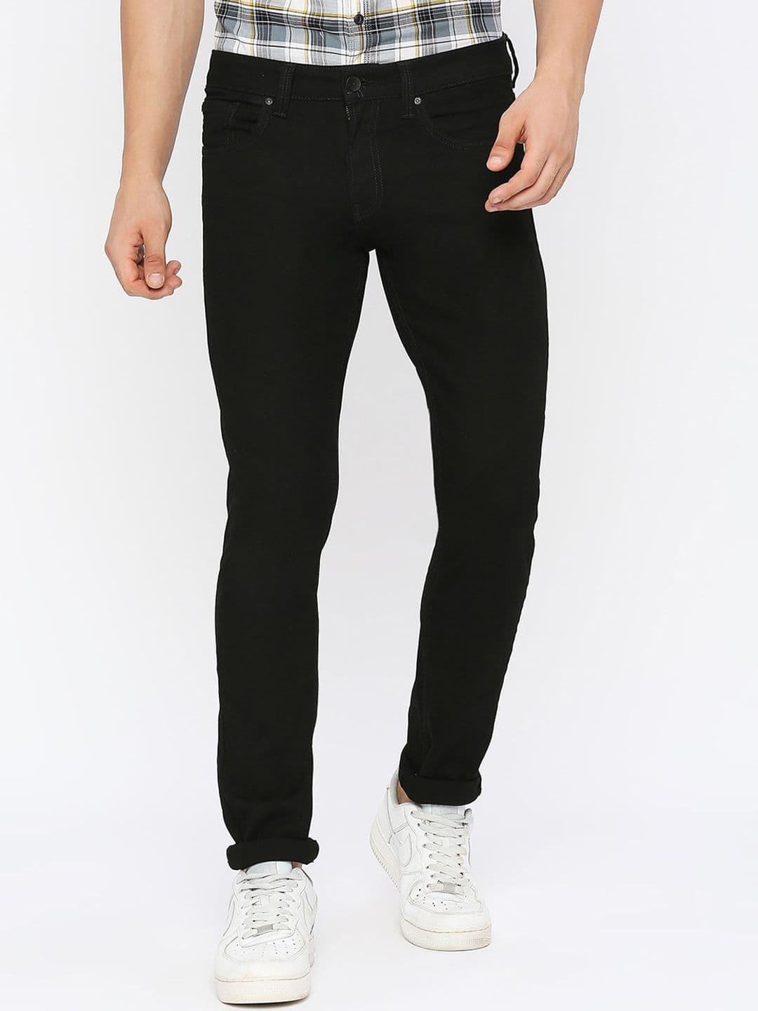 SPYKAR Men Slim Fit Low-Rise Stretchable Jeans - view 1