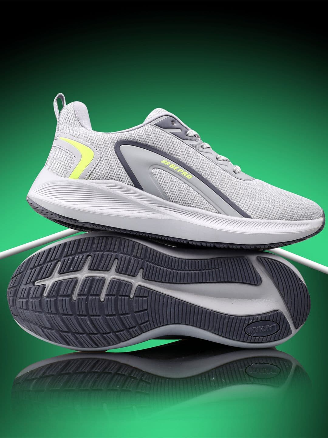 bacca bucci Men Grey Mesh Impactwire Technology Non-Marking Walking Casual Shoes - view 1