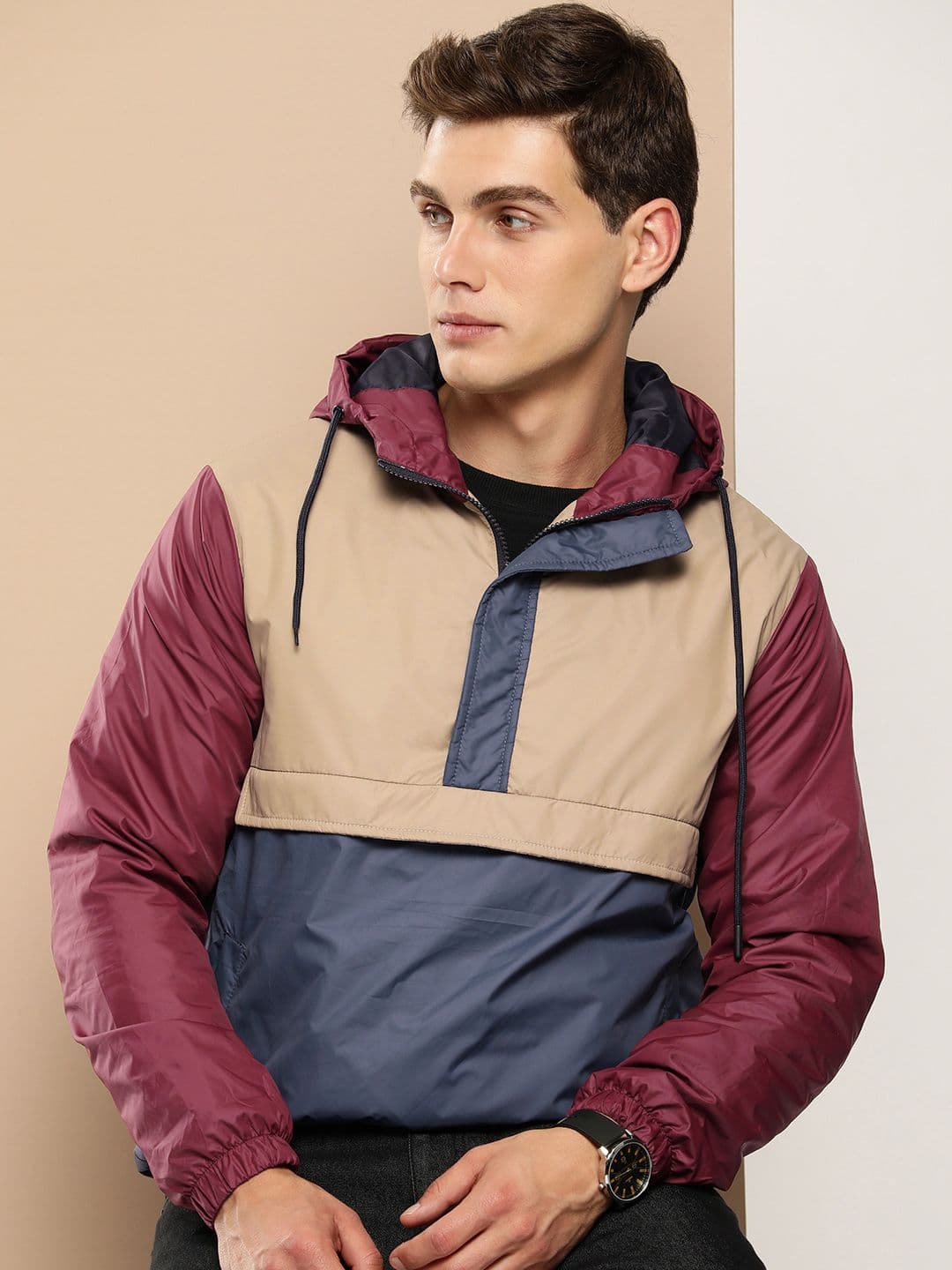 INVICTUS Colourblocked Tailored Jacket - view 1