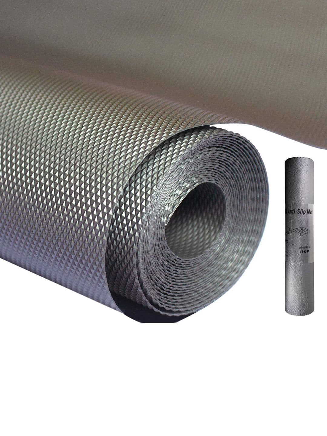 DALUCI Grey Anti-Slip Bathroom & Kitchen Cabinet Drawer Mat Liner Sheet Roll - view 1