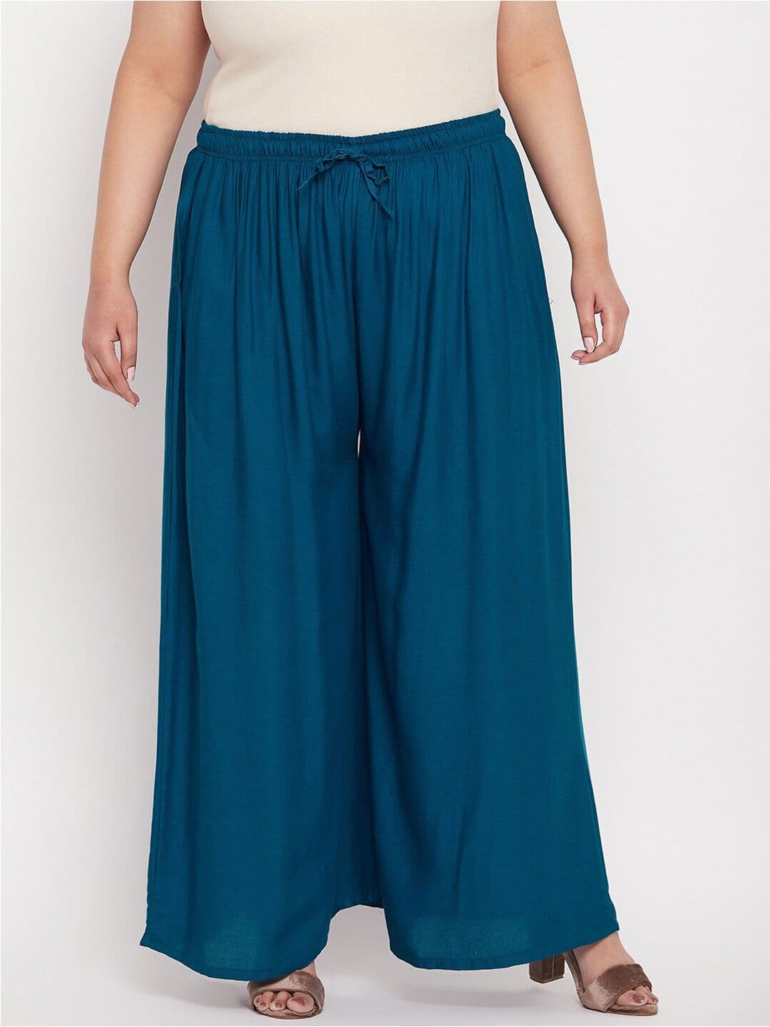 CLORA CREATION PLUS Women Mid-Rise Wide Leg Palazzos - view 1