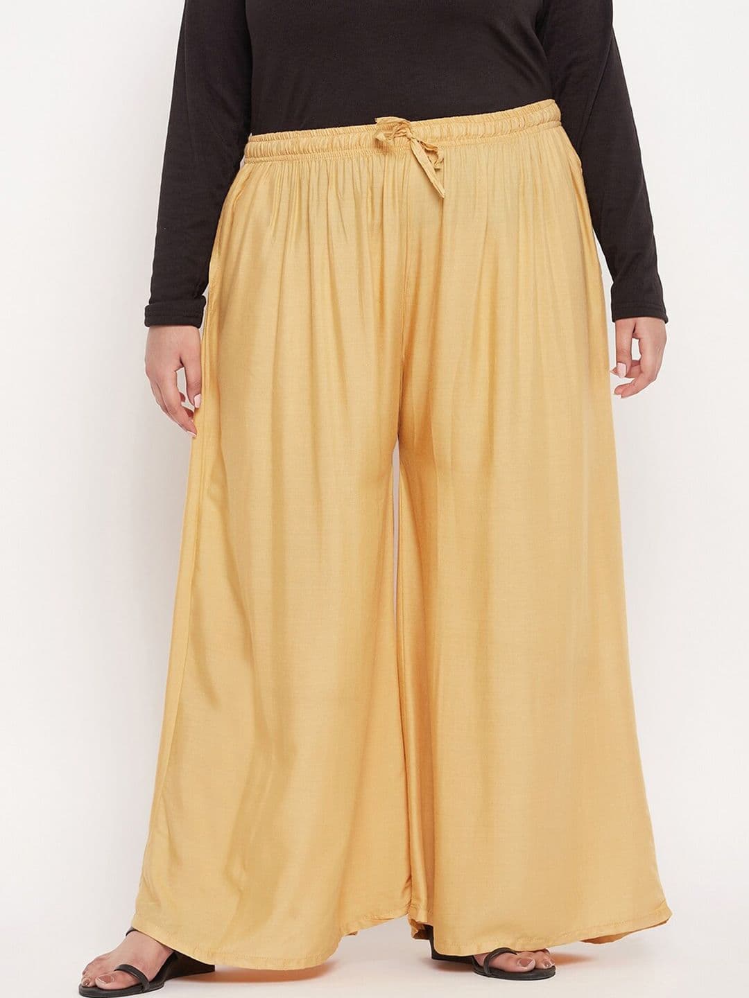 CLORA CREATION PLUS Women Wide Leg Fit Palazzos - view 1