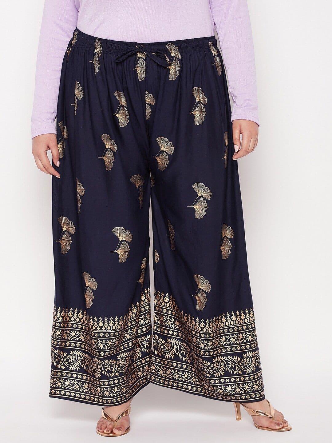 CLORA CREATION PLUS Women Floral Printed Palazzos - view 1