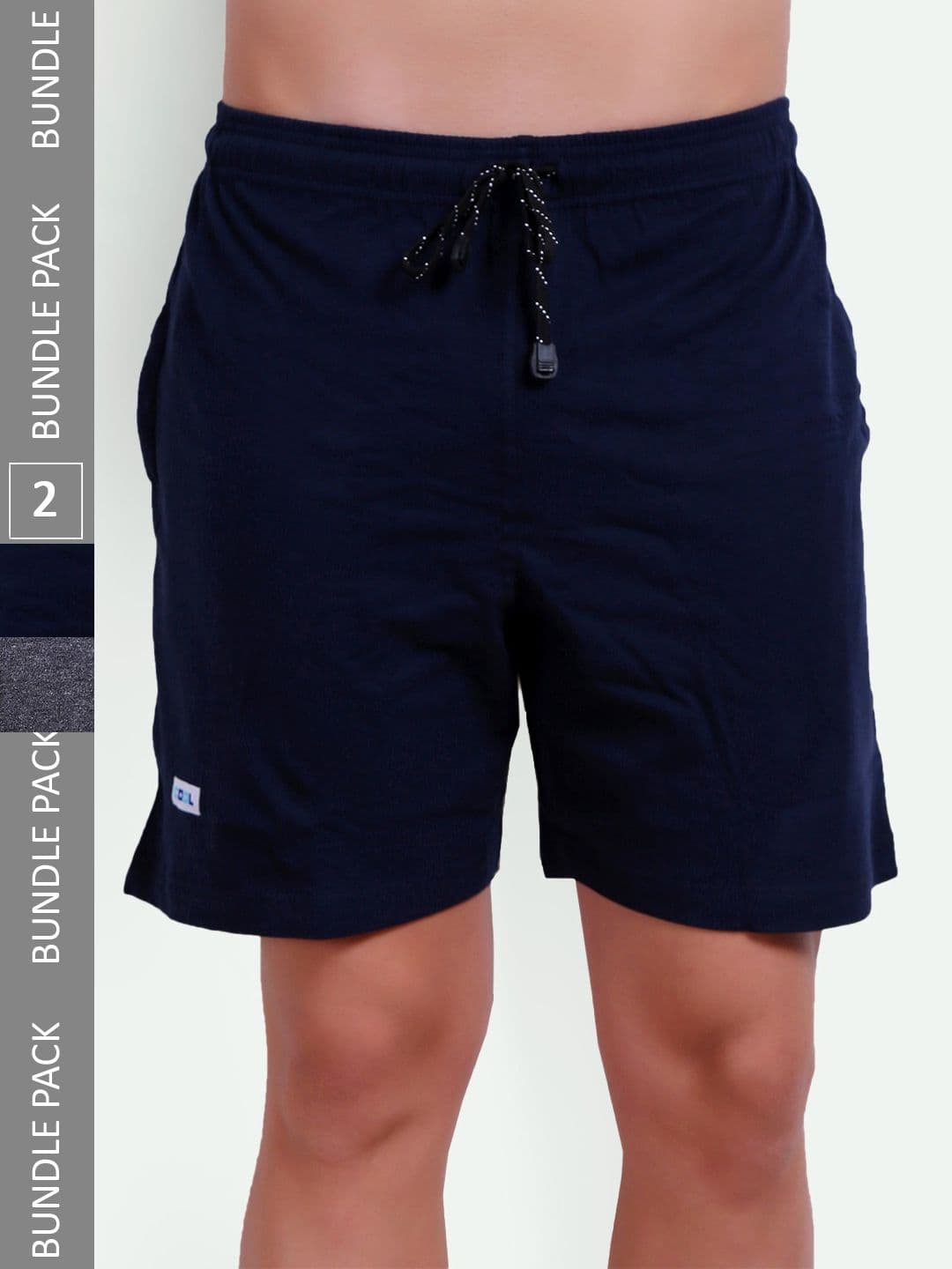T.T. Men Pack Of 2 Cotton Lounge Shorts - view 1
