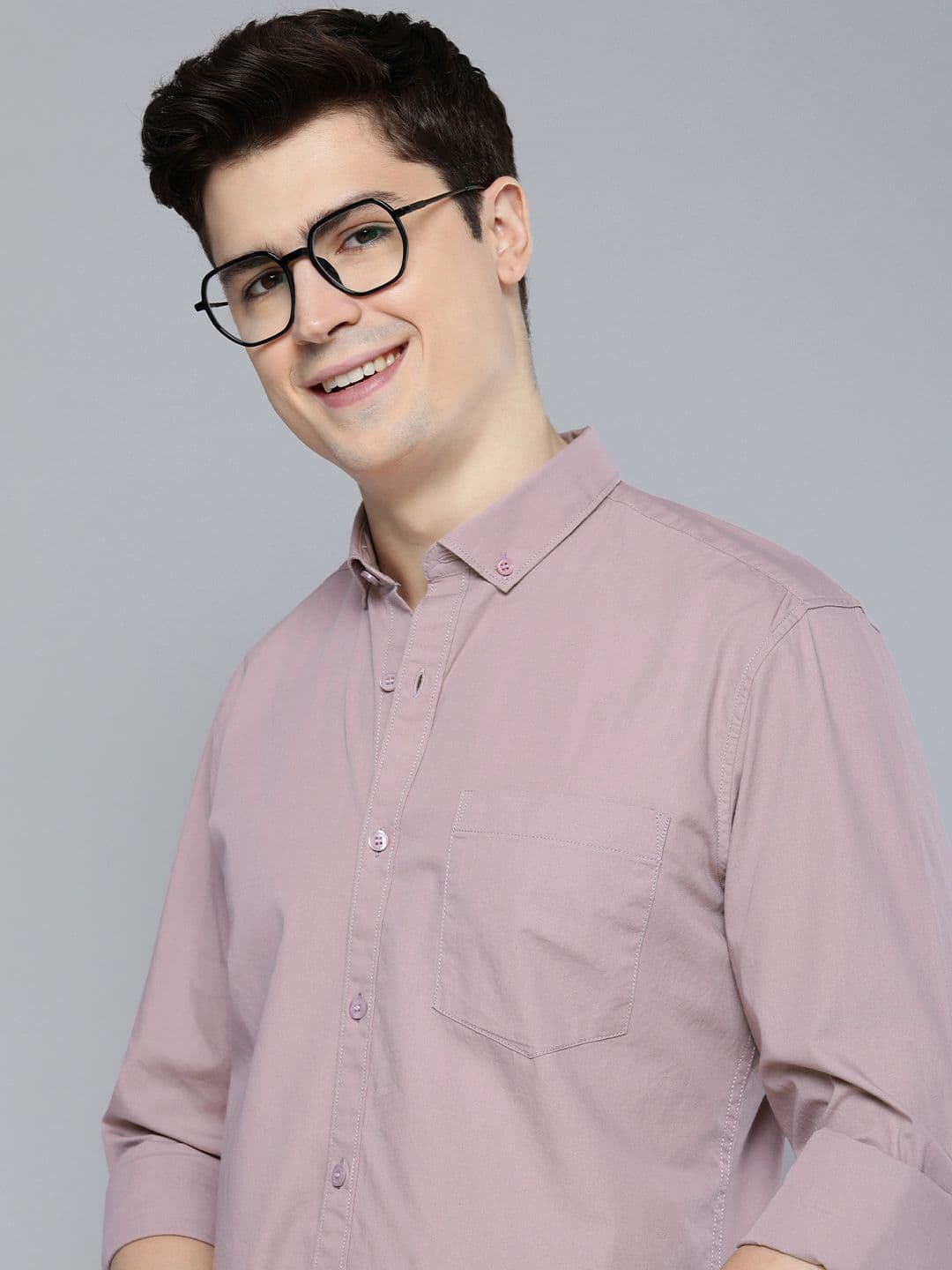 Mast & Harbour Men Standard Opaque Casual Cotton Shirt - view 1