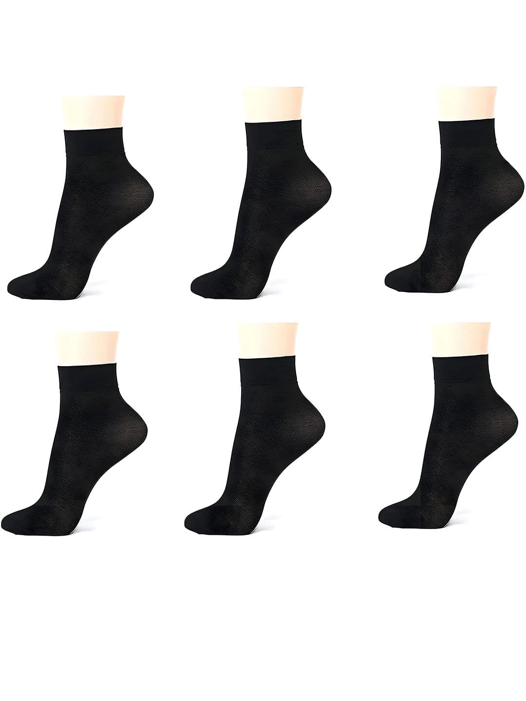 Hill Islands Pack Of 6 Above Ankle Length Sheer Socks - view 1