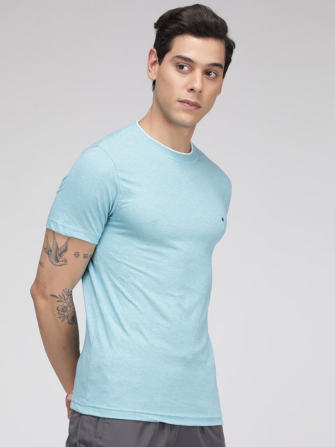 SPORTO Round Neck Short Sleeves Sports T-Shirt
